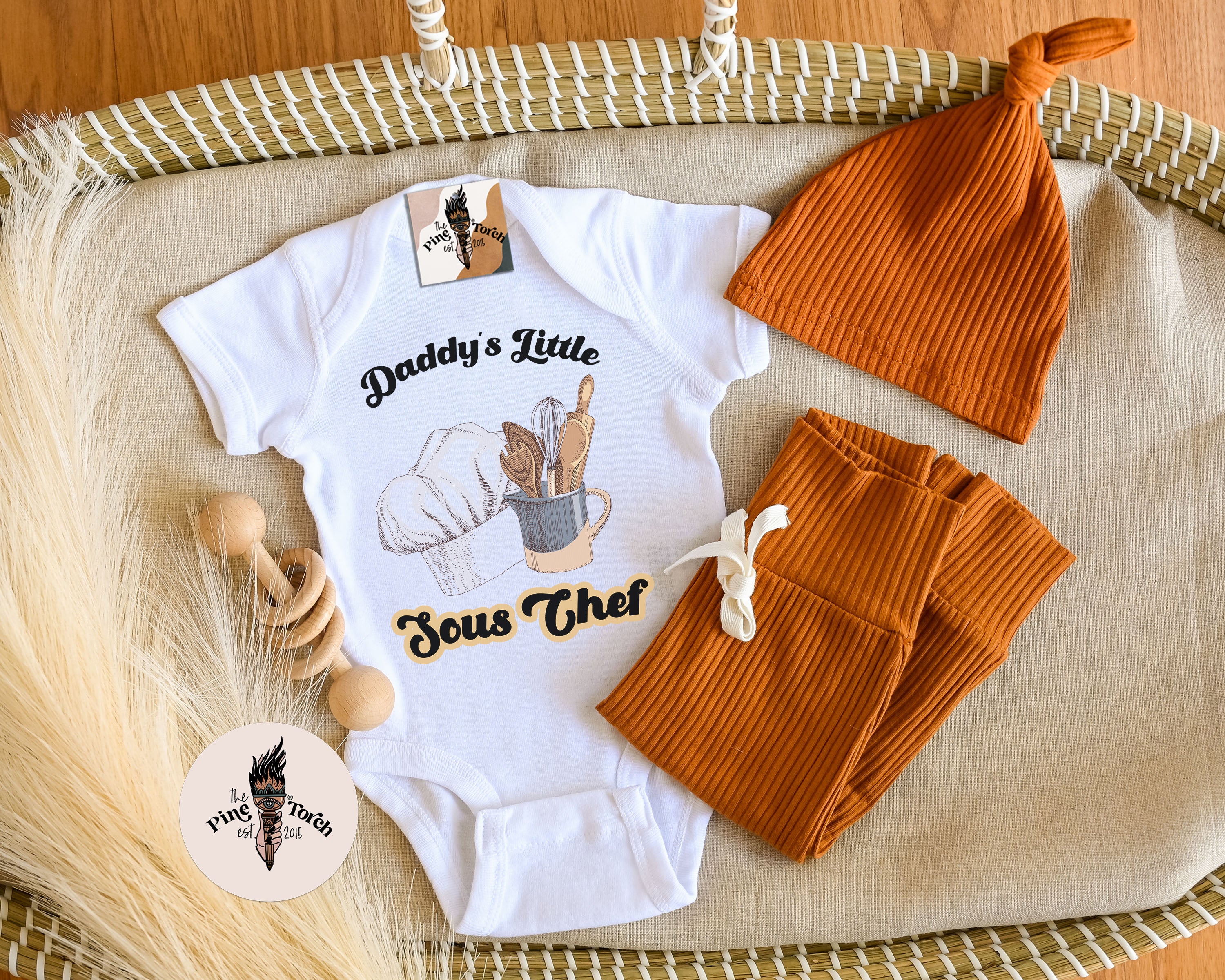 « DADDY'S LITTLE SOUS CHEF » BODYSUIT