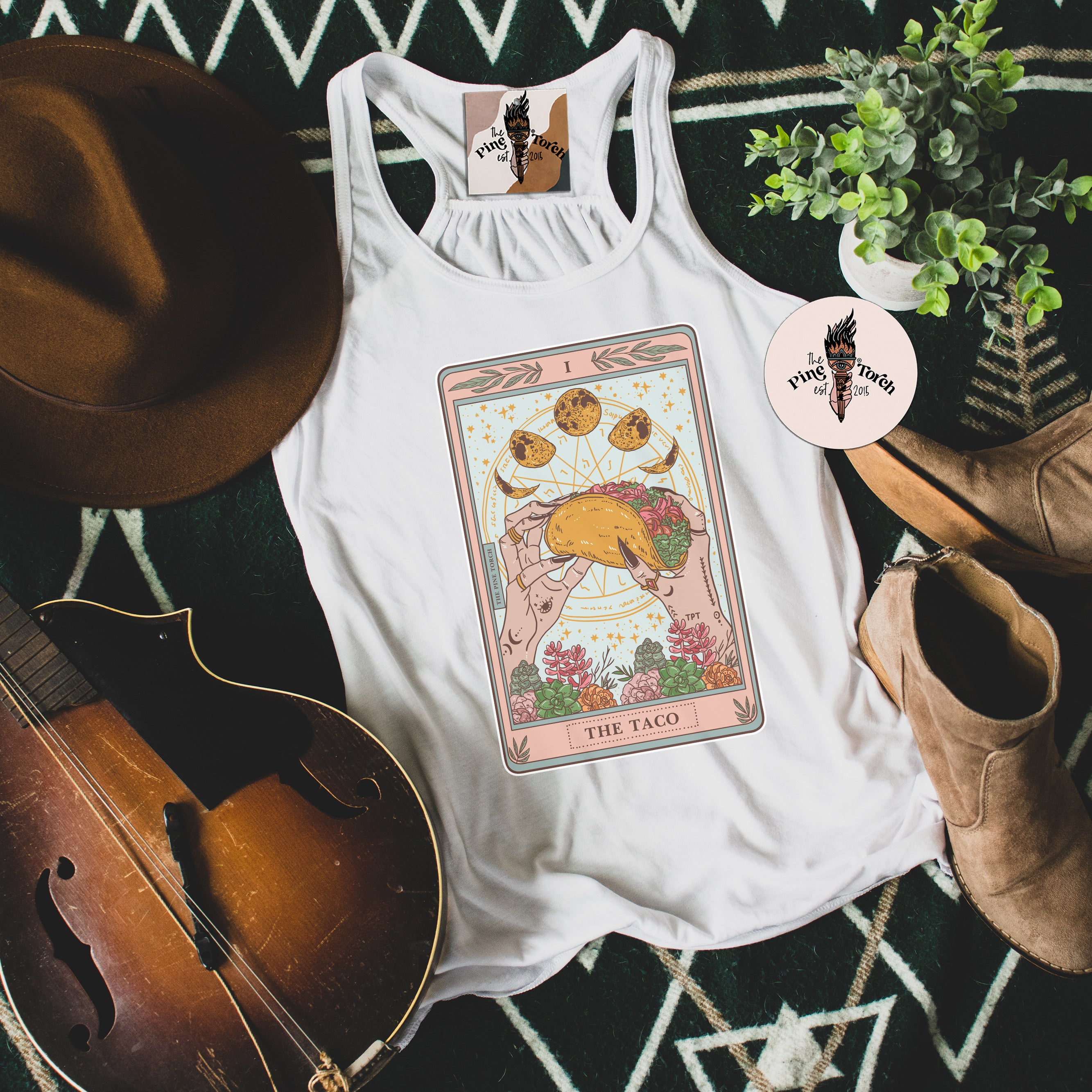 THE TACO // FLOWY RACERBACK TANK