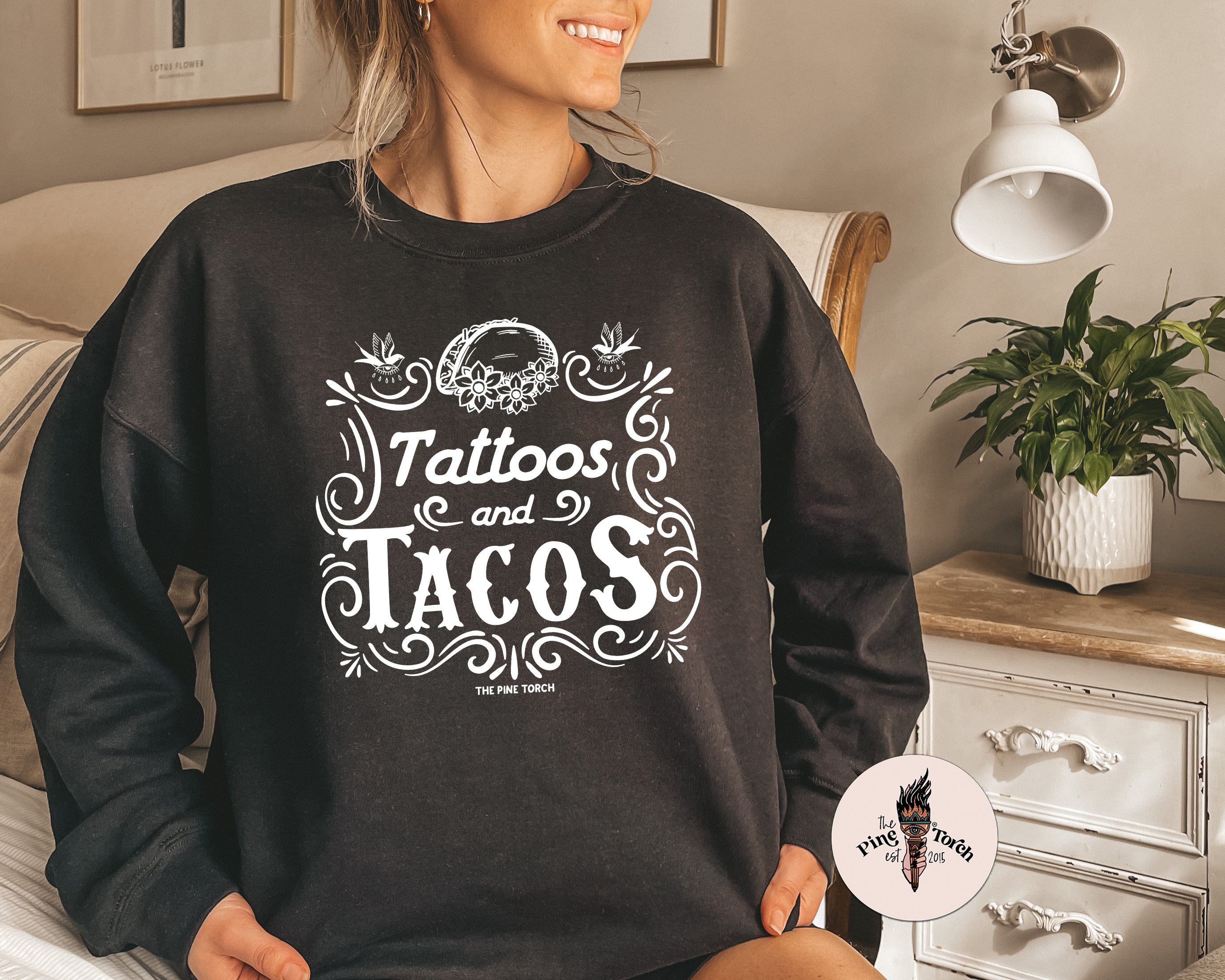 TATTOOS AND TACOS // UNISEX PULLOVER