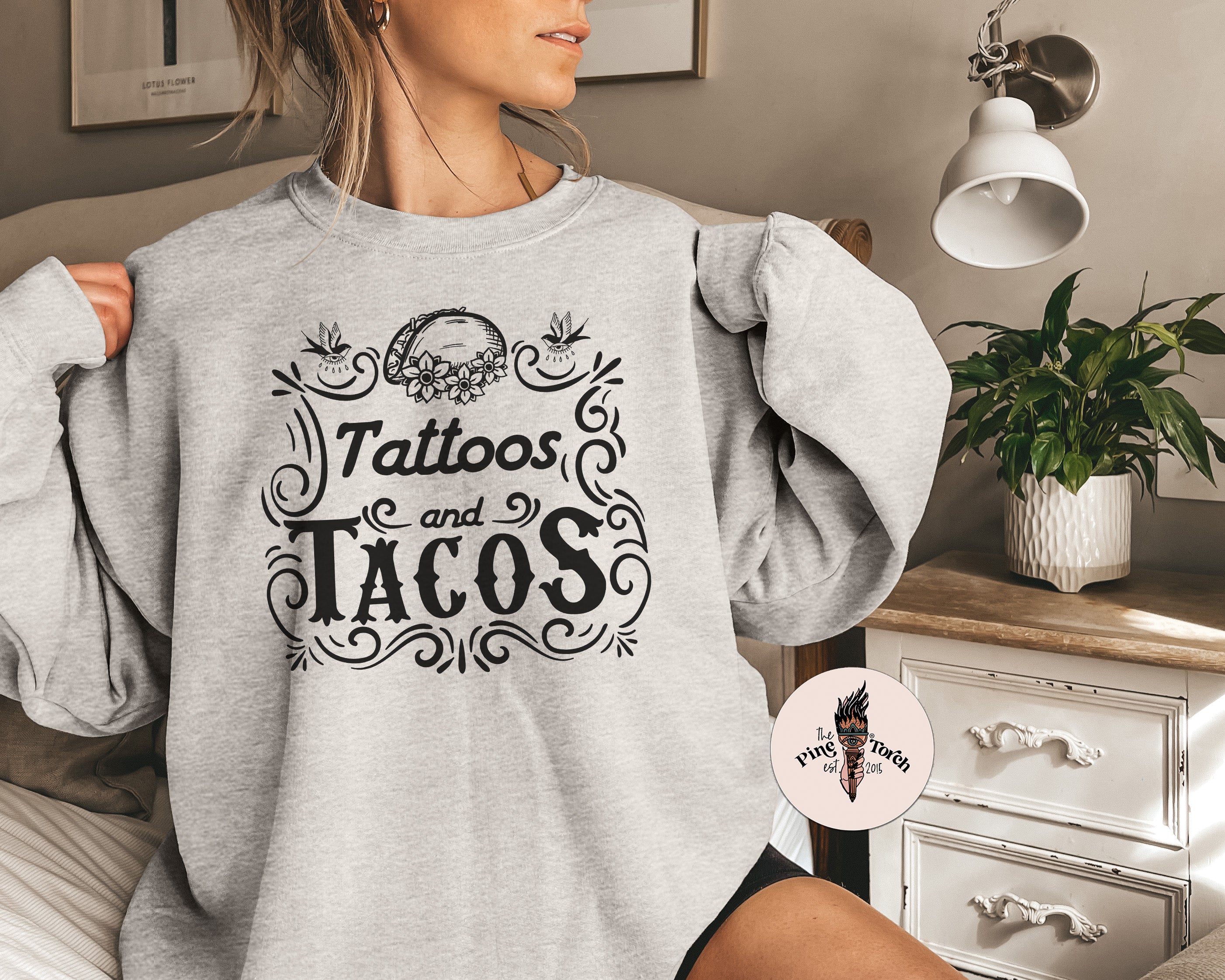 TATTOOS AND TACOS // UNISEX PULLOVER