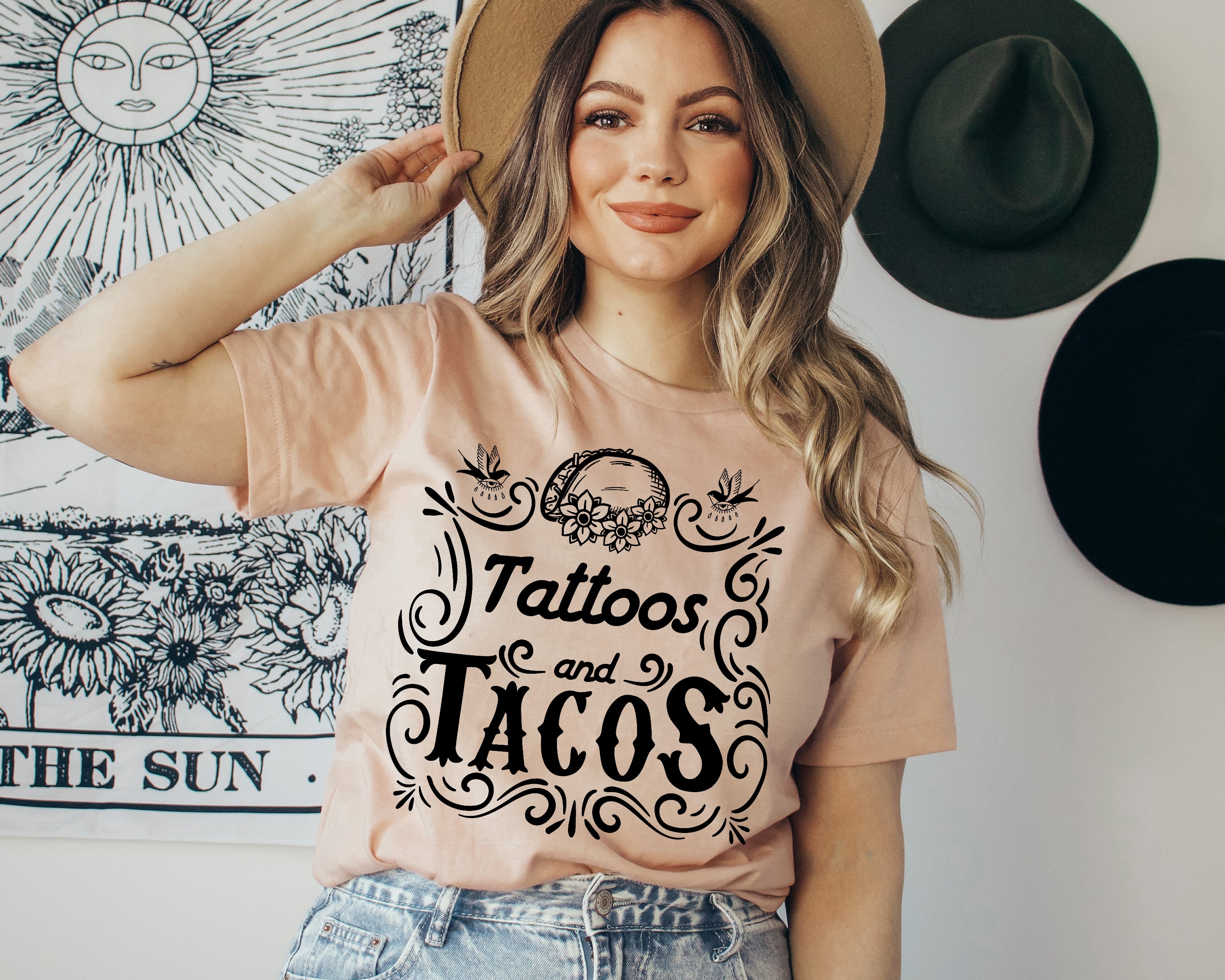 TATTOOS AND TACOS // UNISEX TEE
