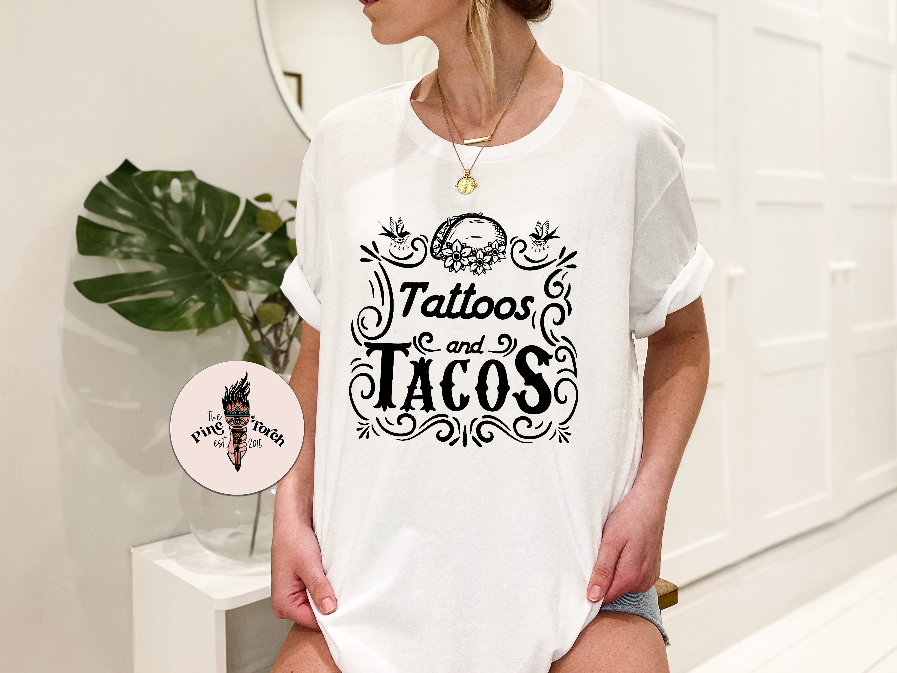 TATTOOS AND TACOS // UNISEX TEE
