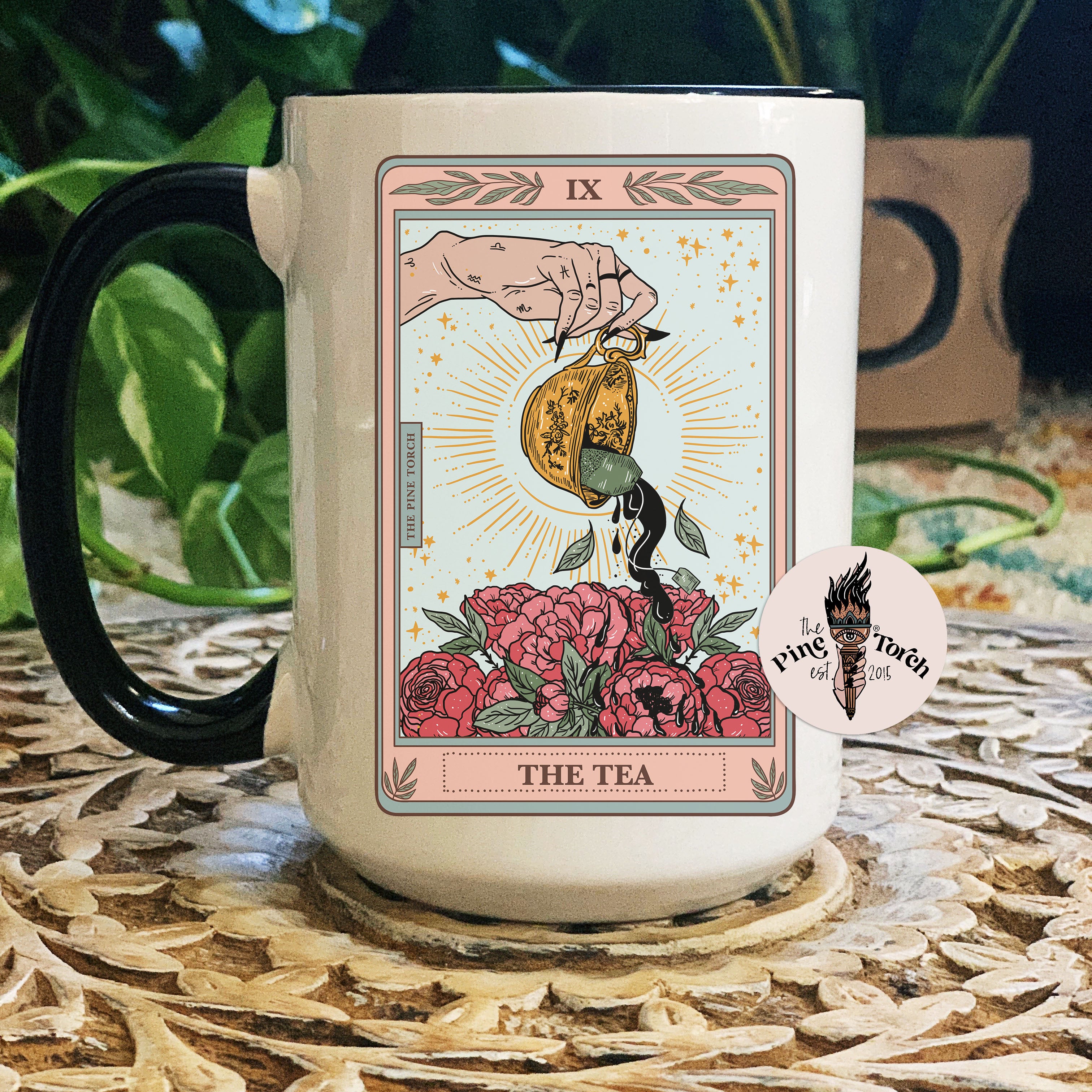 THE TEA // 15 oz COFFEE MUG