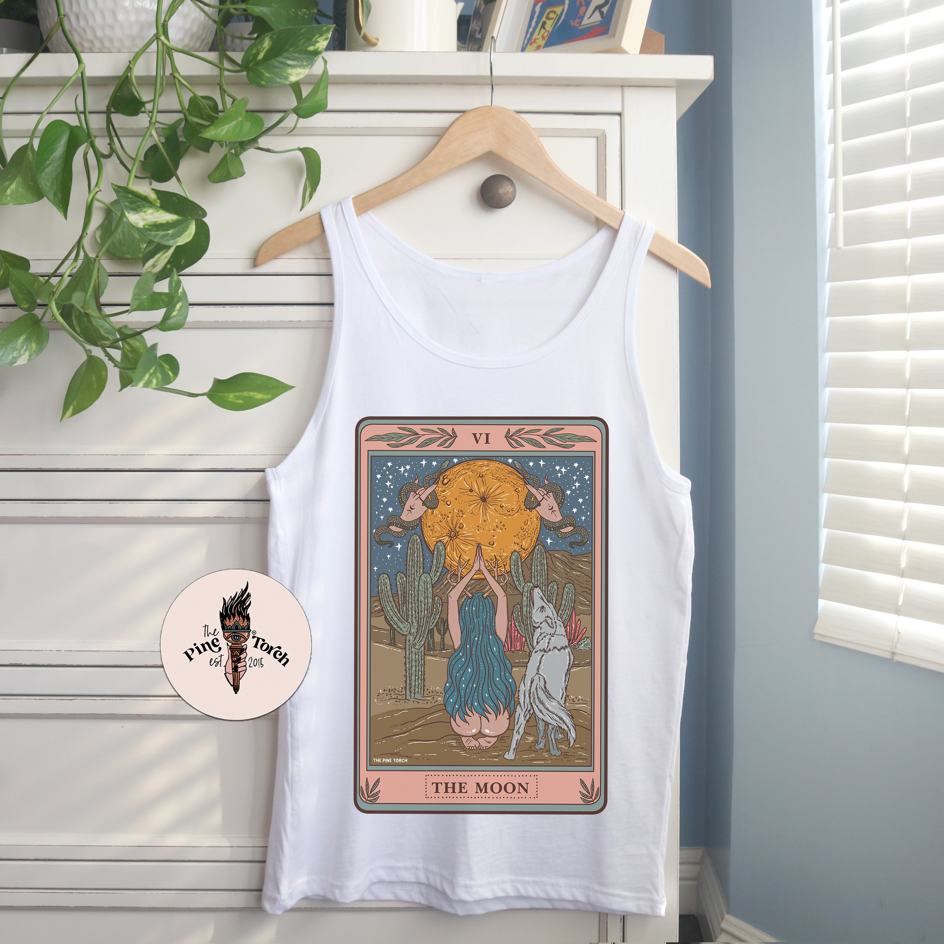 « THE MOON » UNISEX TANK