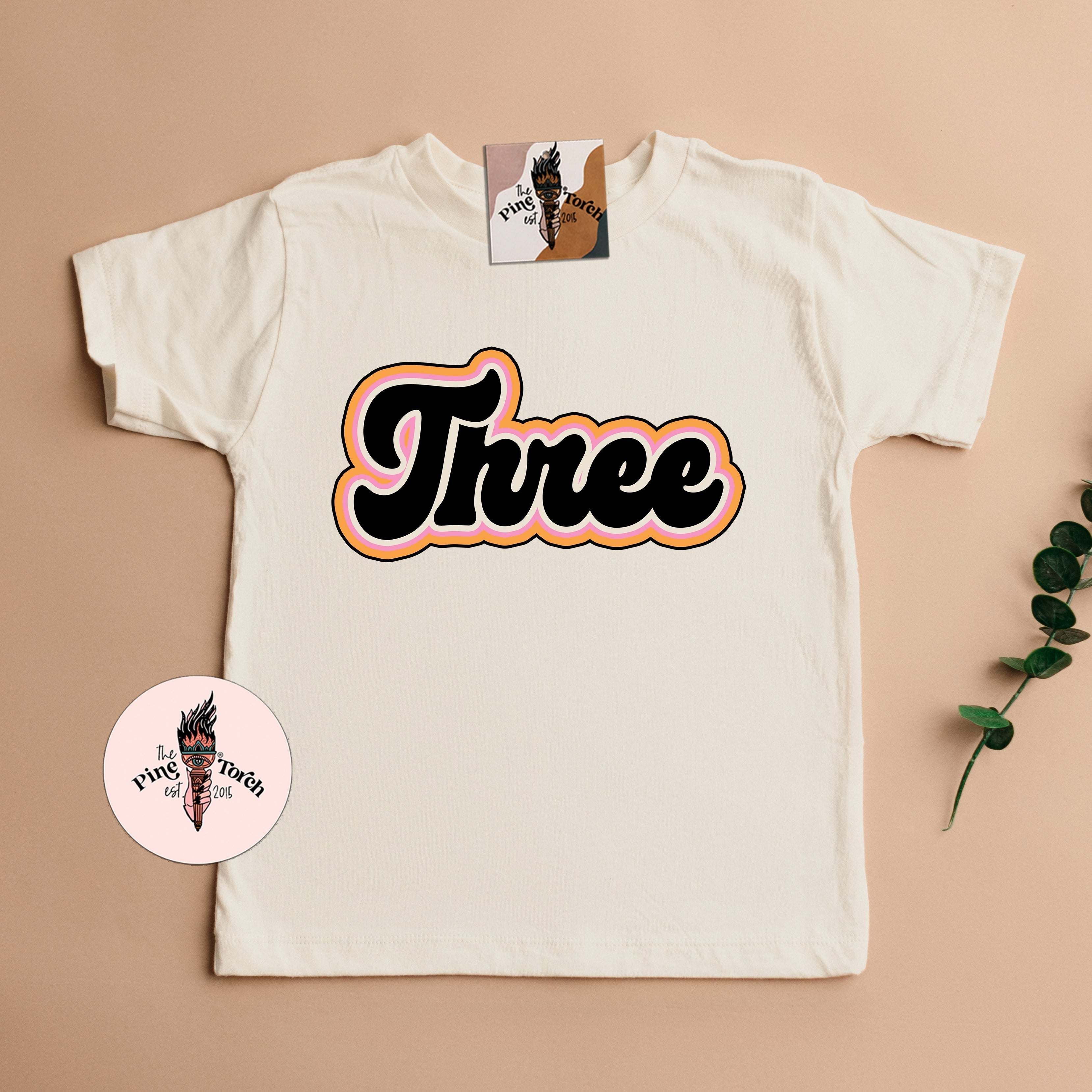 « RETRO THIRD BIRTHDAY » KID'S TEE