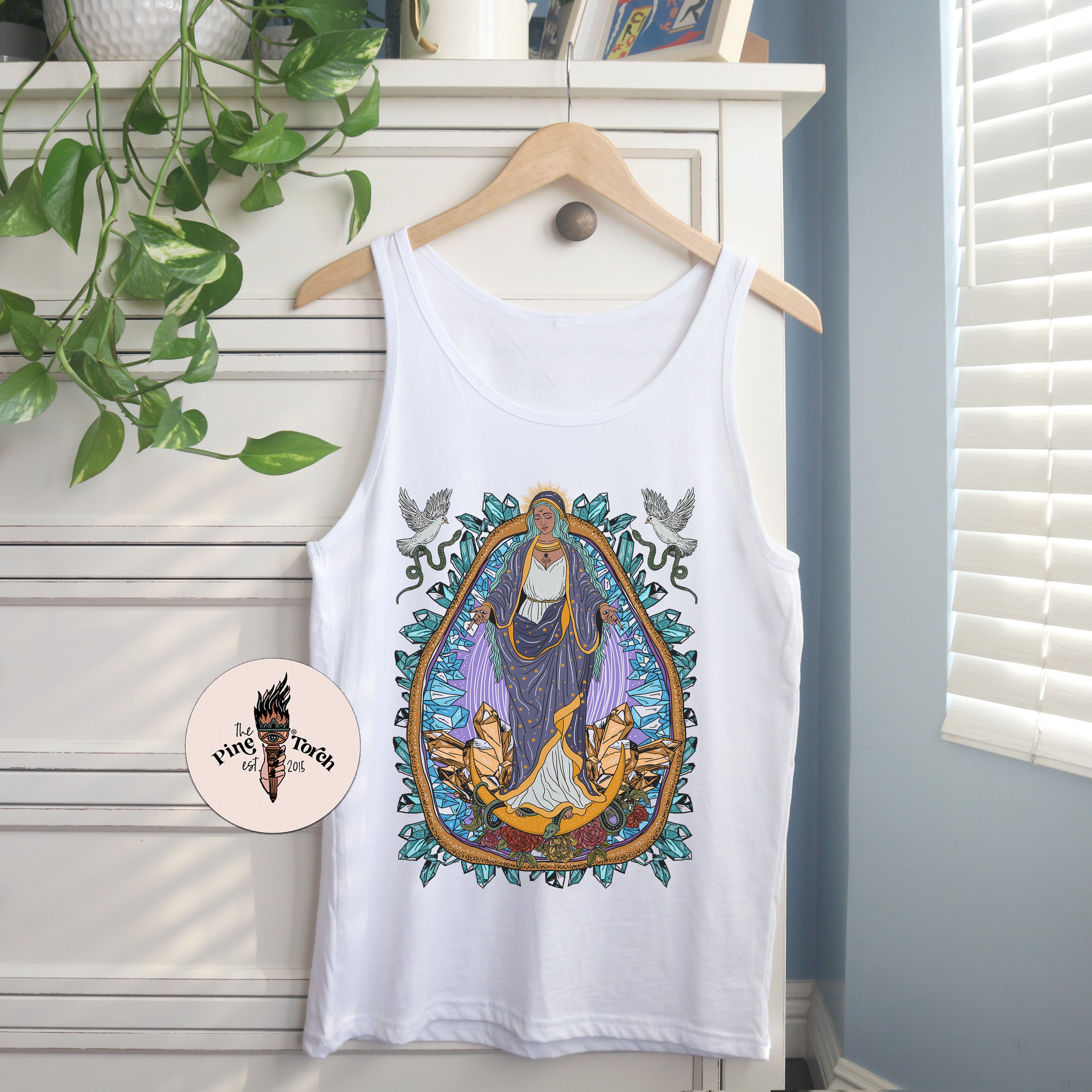 « MARY/GUADALUPE » UNISEX TANK