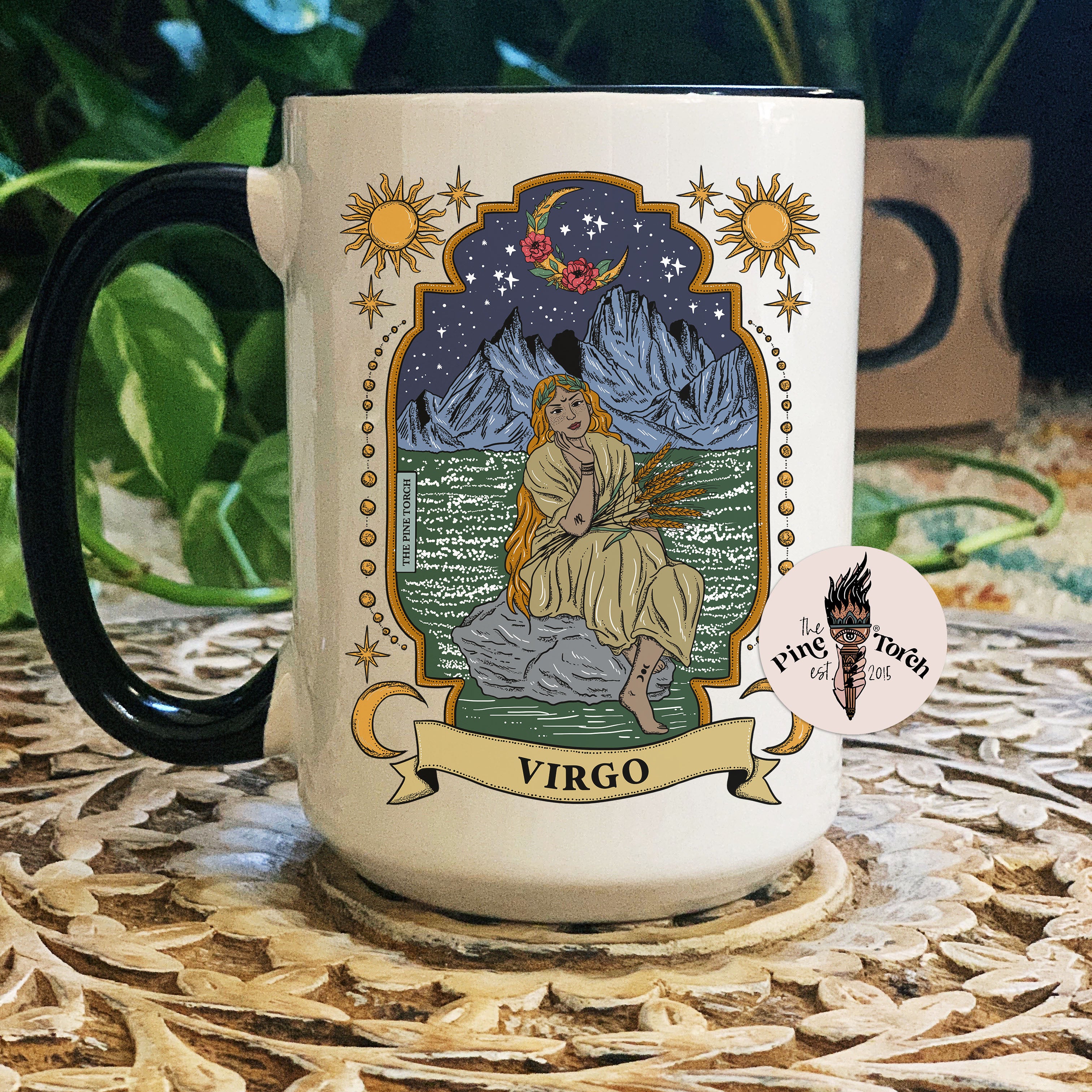 VIRGO // 15 oz COFFEE MUG