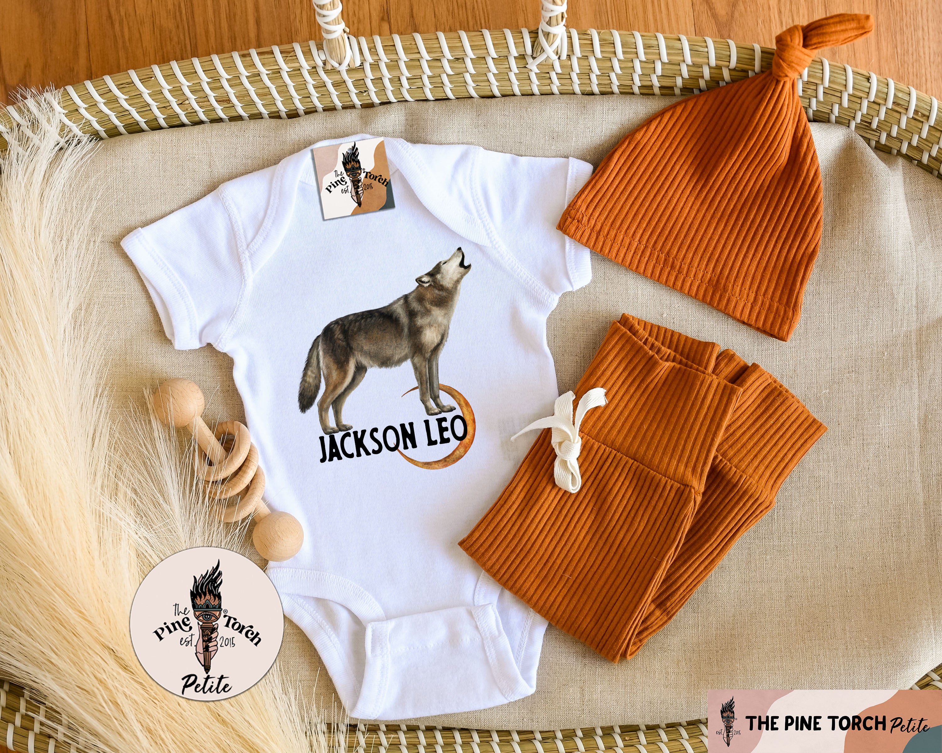 « PERSONALIZED WOLF » BODYSUIT