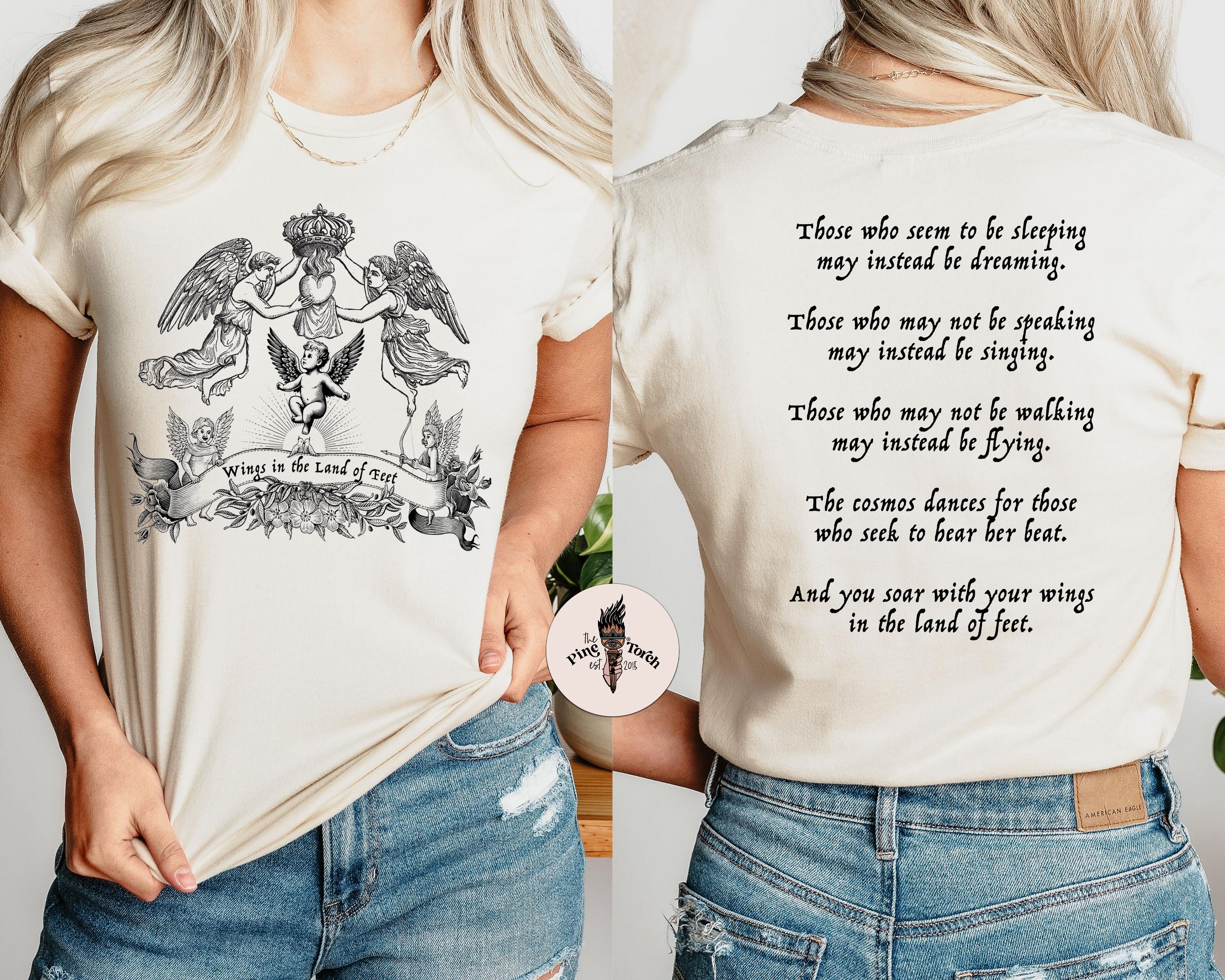 « WINGS IN THE LAND OF FEET » KIDS TEE
