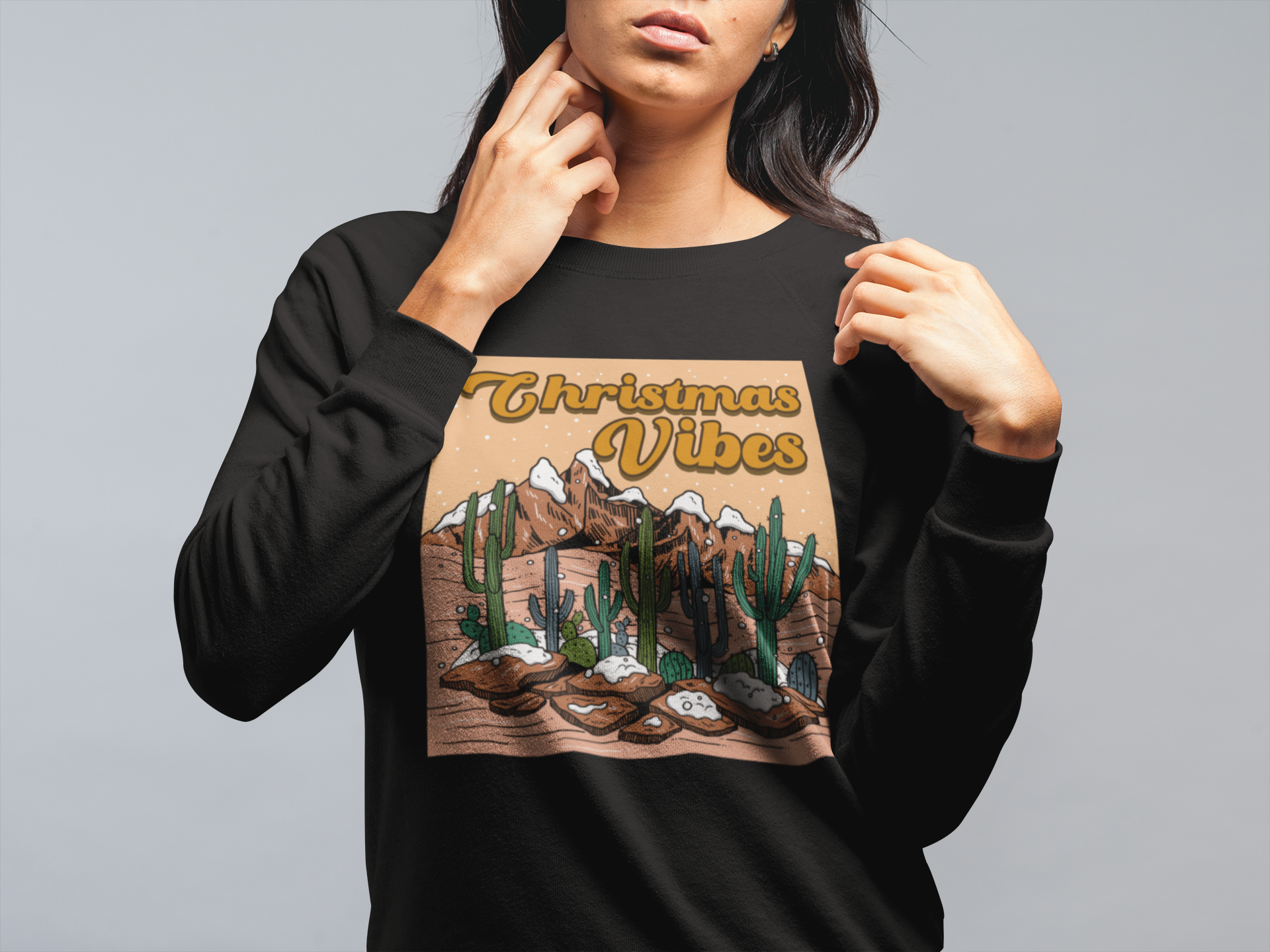 CHRISTMAS VIBES // UNISEX PULLOVER