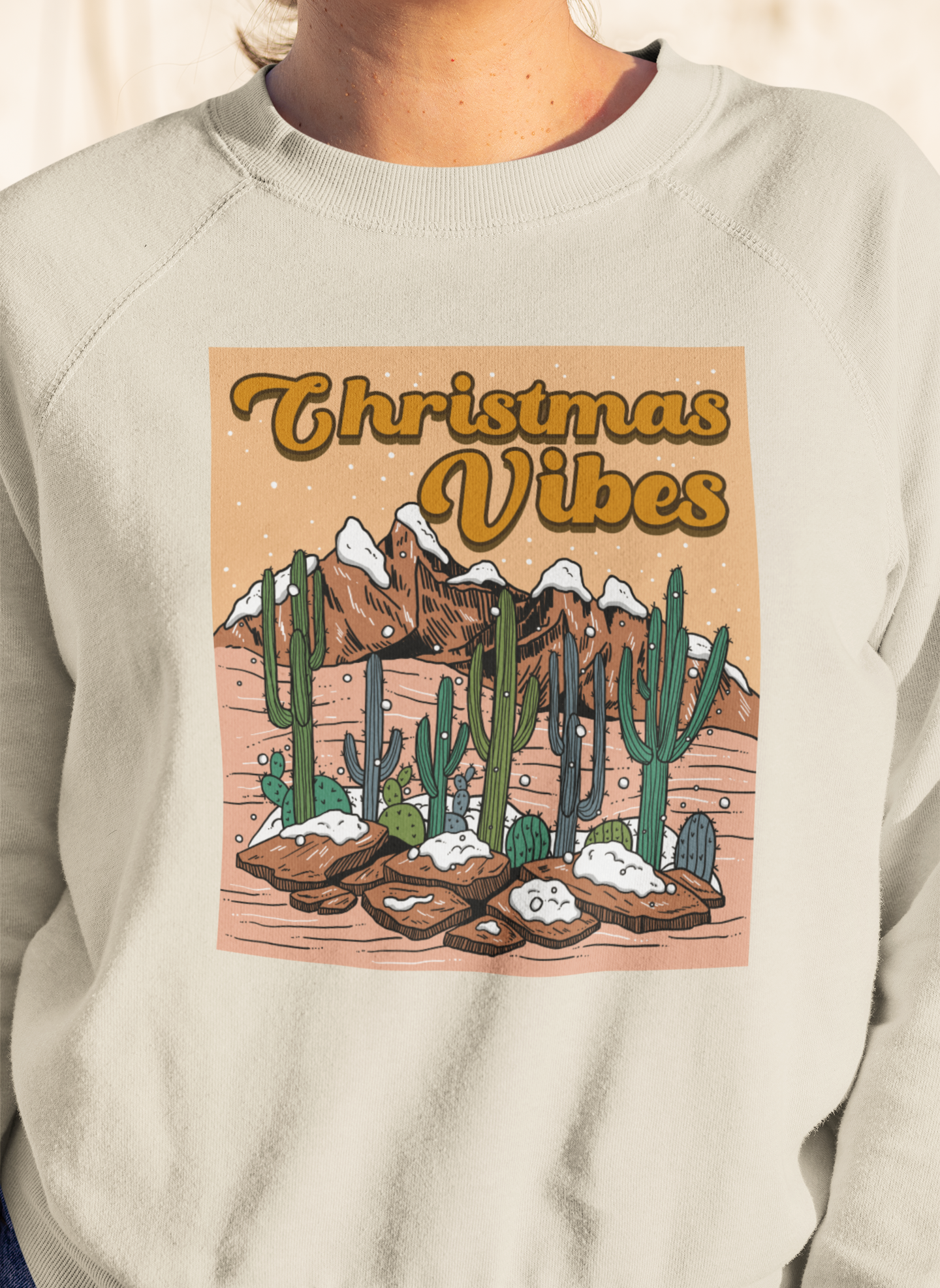 CHRISTMAS VIBES // UNISEX PULLOVER
