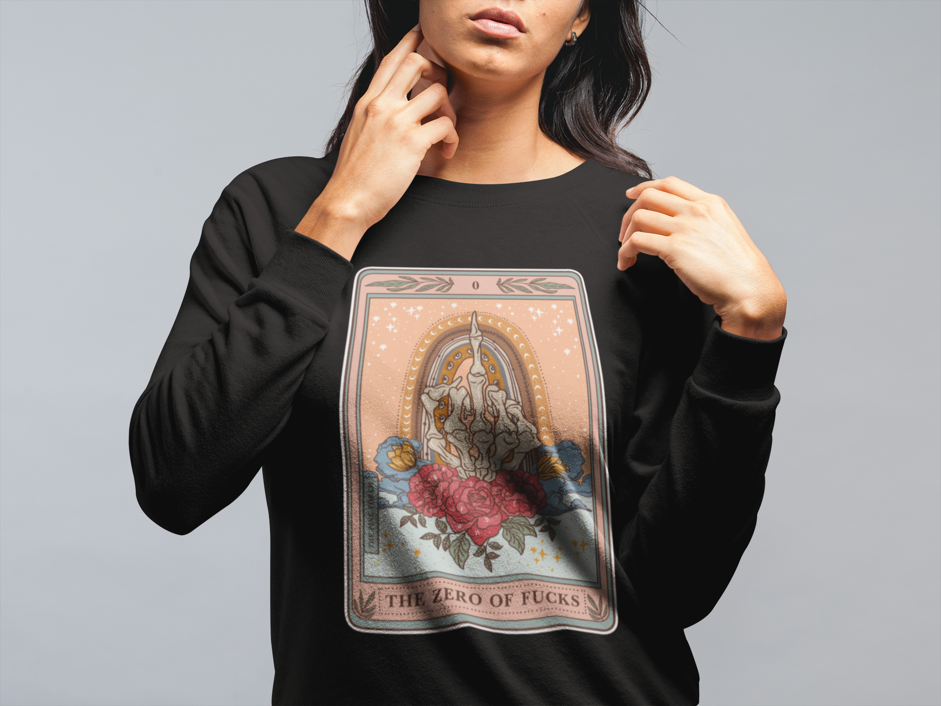 THE ZERO OF FUCKS // UNISEX PULLOVER