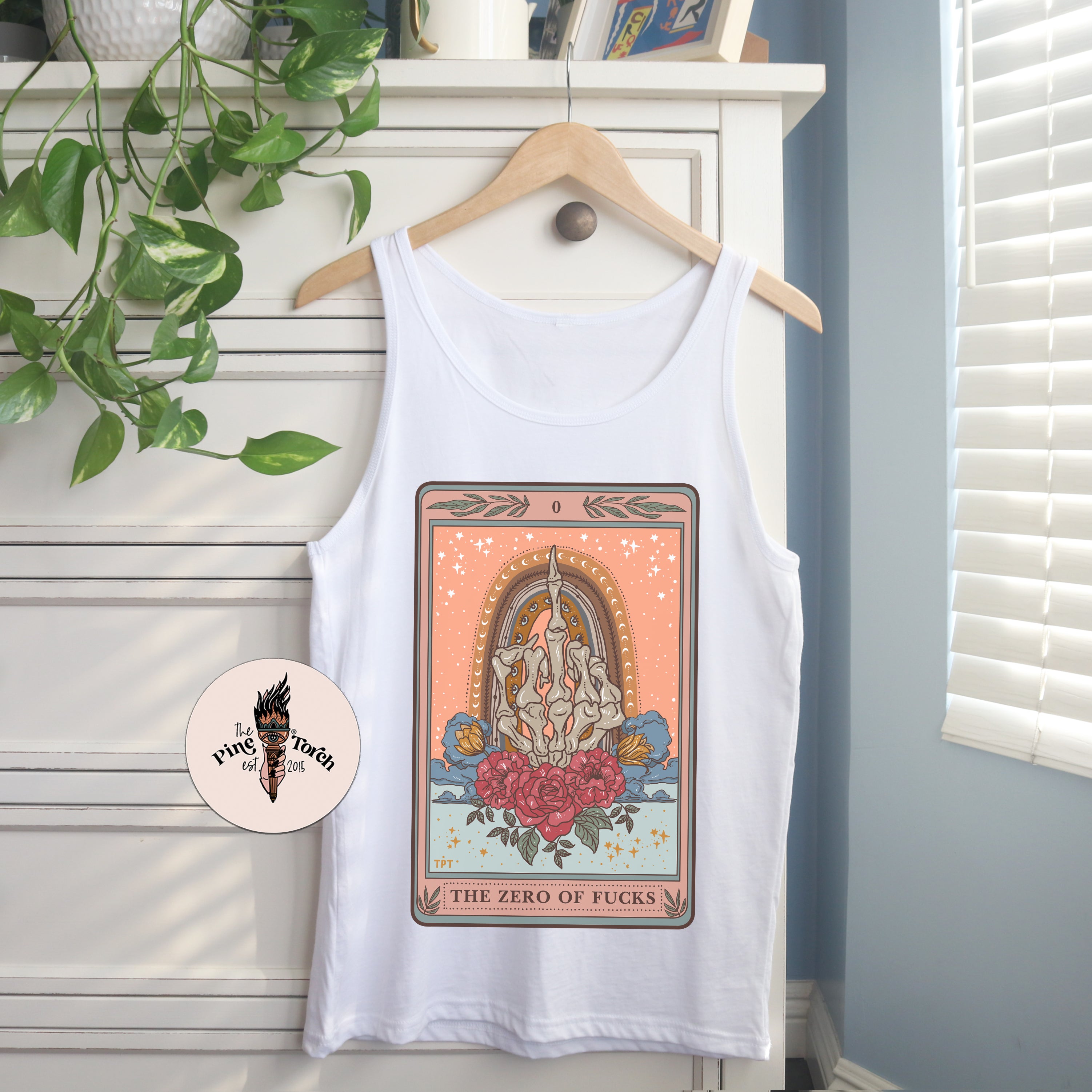 « THE ZERO OF FUCKS » UNISEX TANK