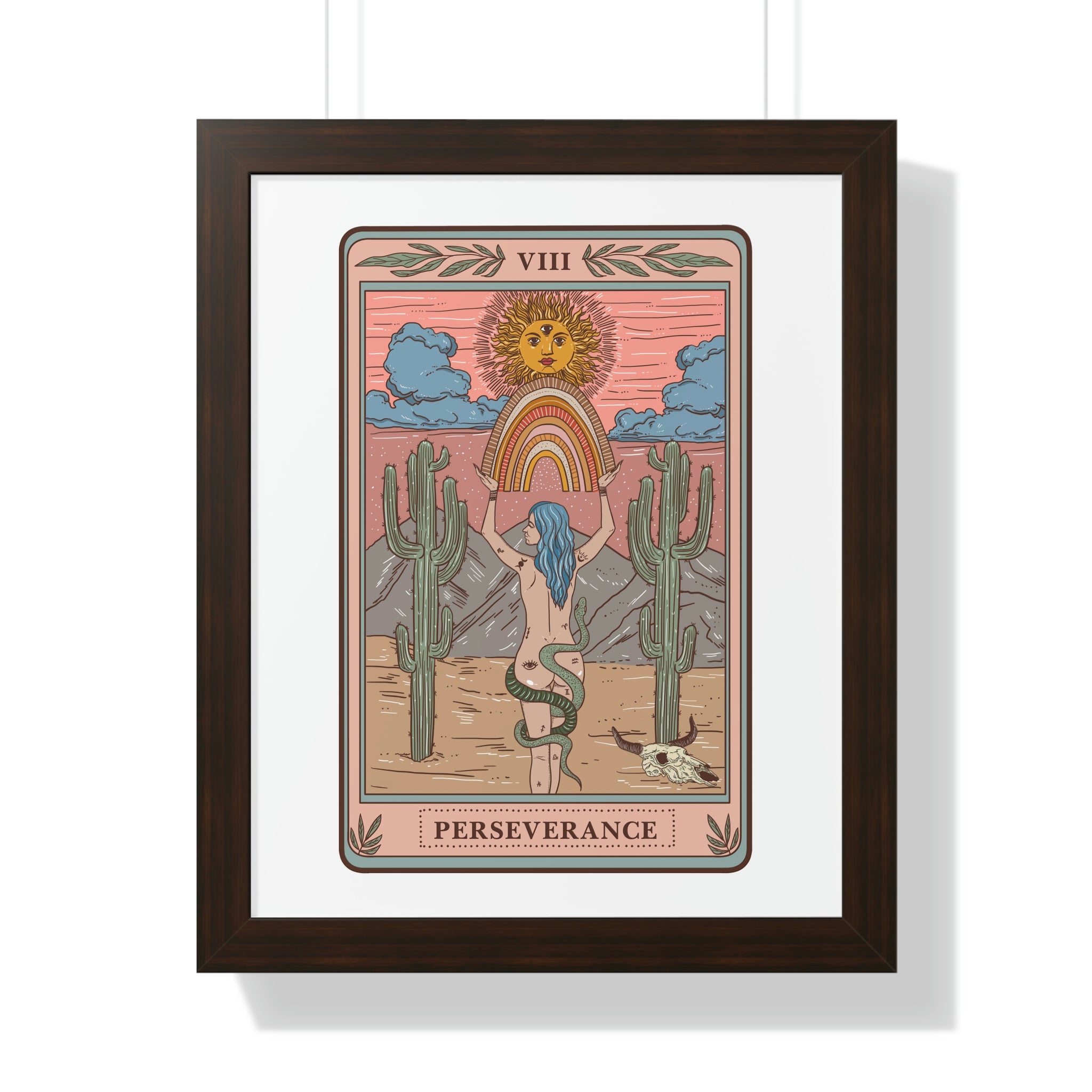 PERSEVERANCE // FRAMED POSTER PRINT