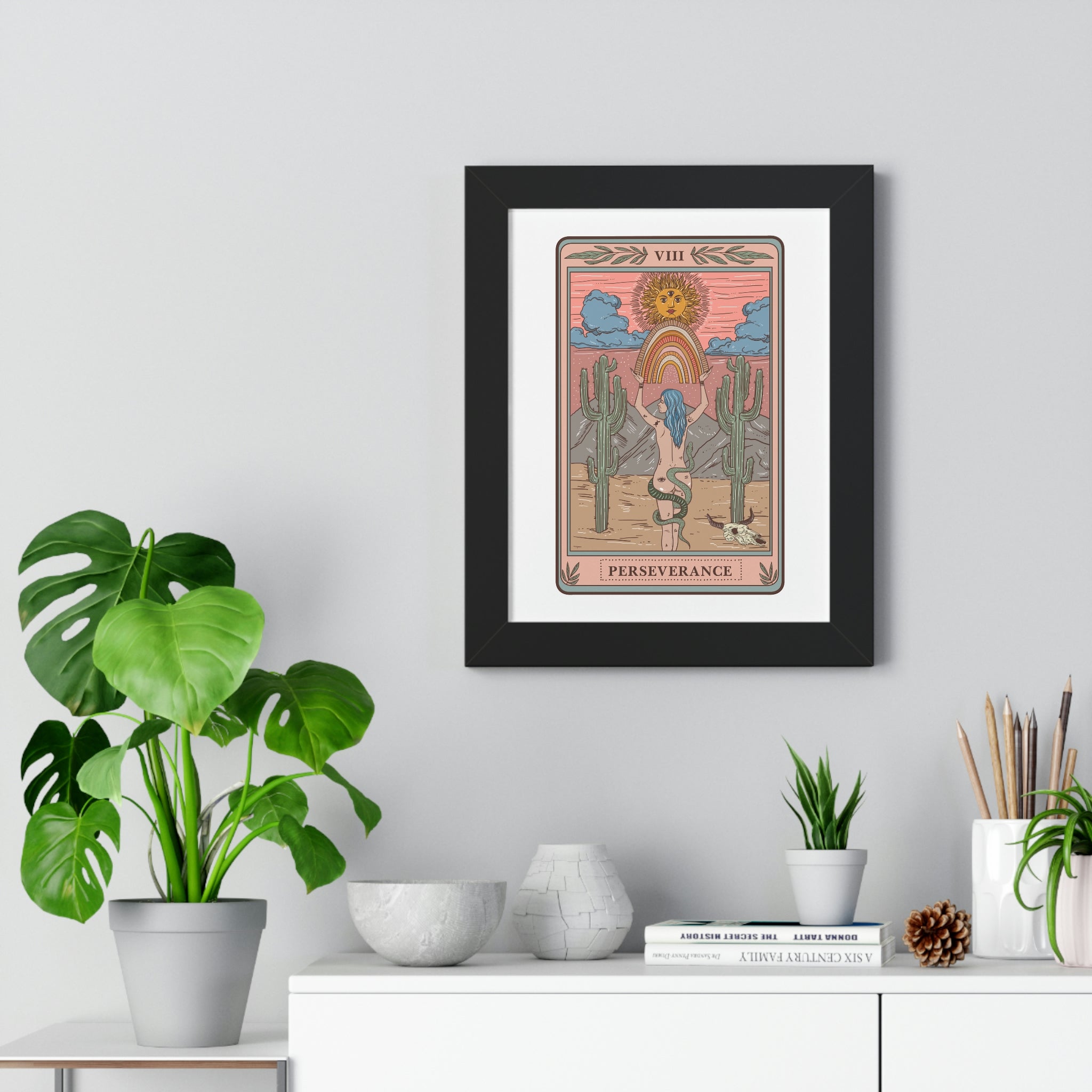 PERSEVERANCE // FRAMED POSTER PRINT