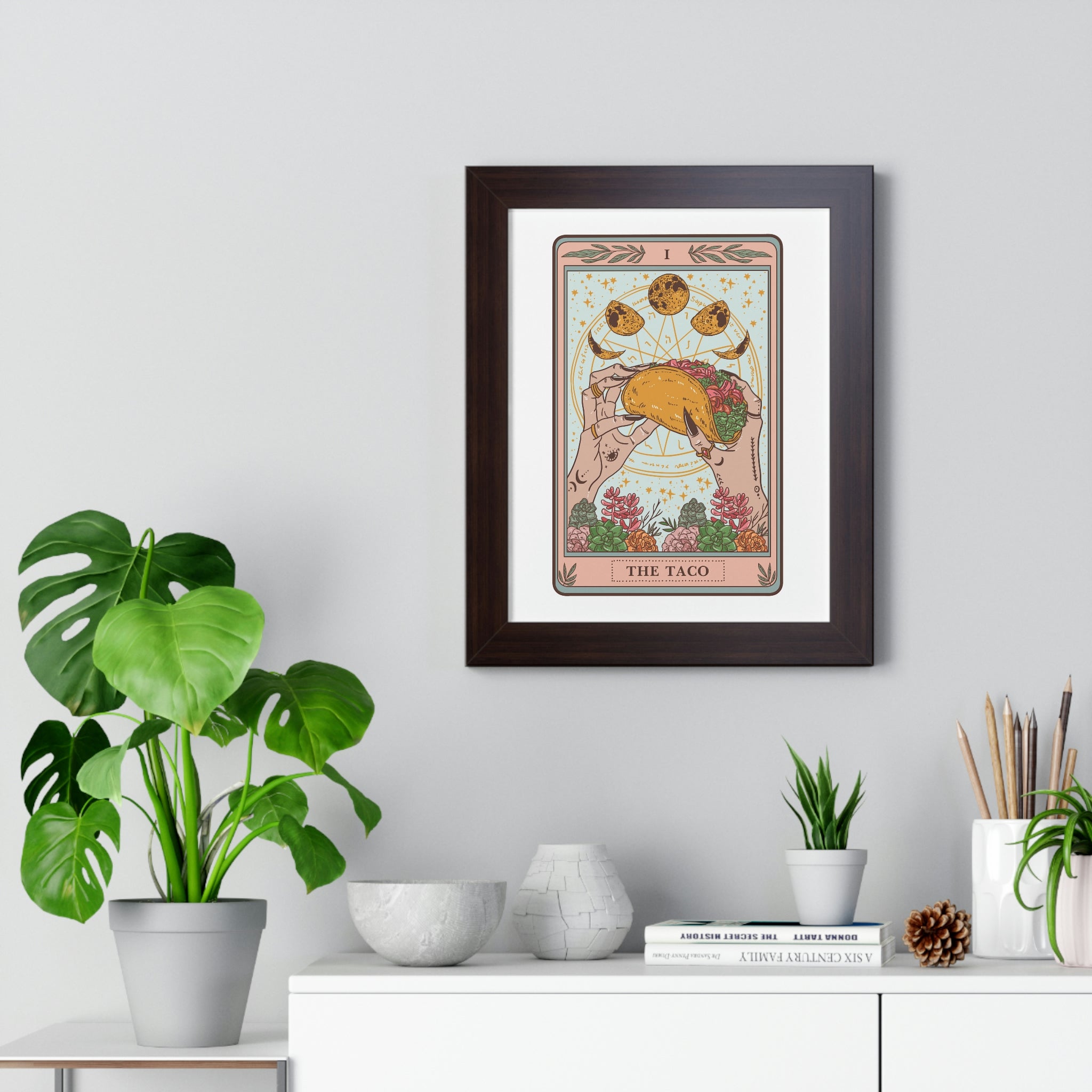 THE TACO // FRAMED POSTER PRINT