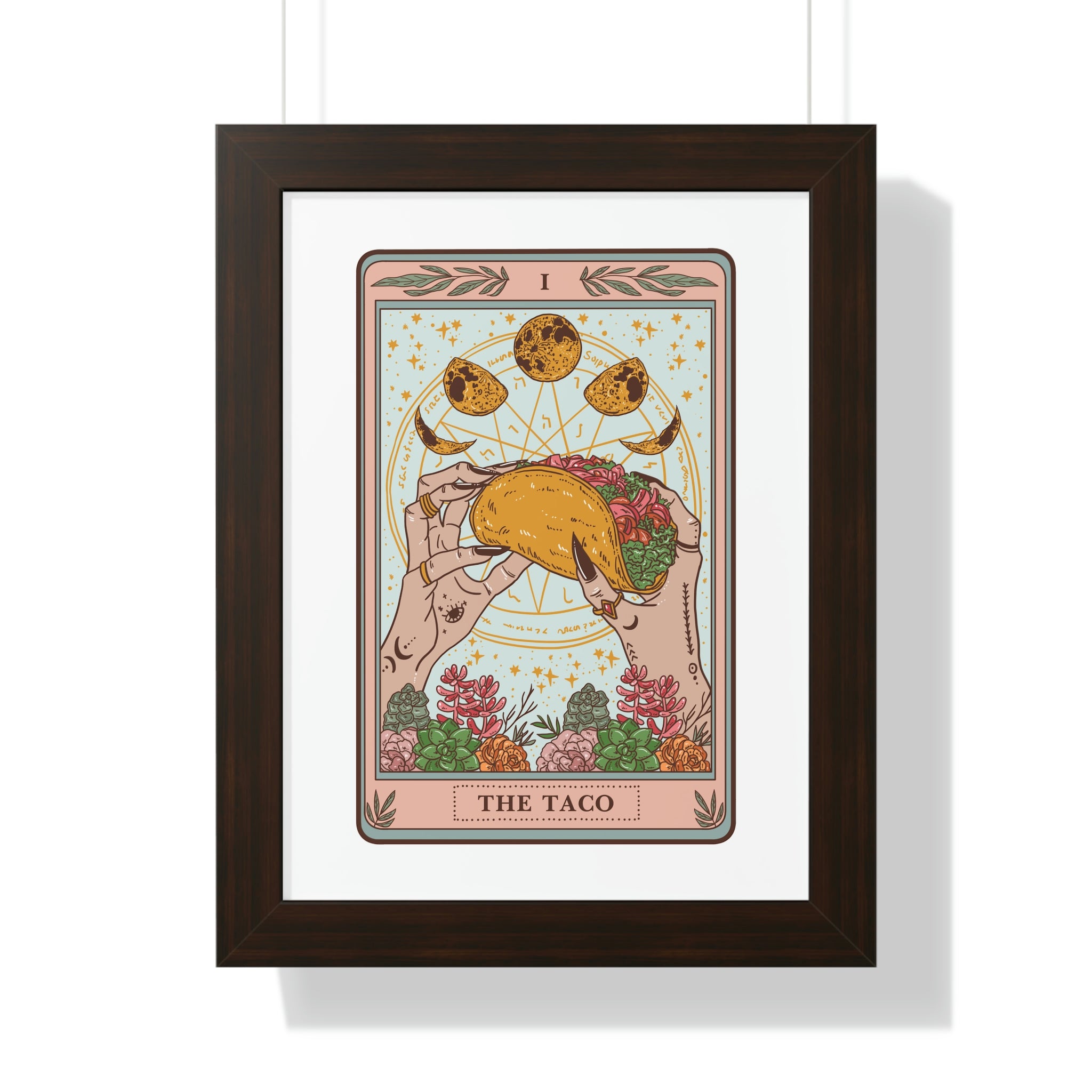 THE TACO // FRAMED POSTER PRINT