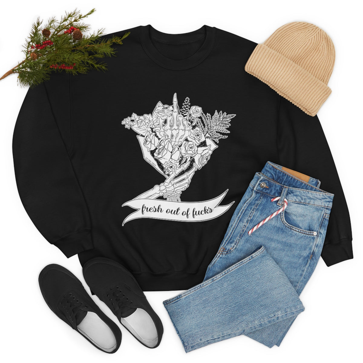 FRESH OUT OF FUCKS // PULLOVER