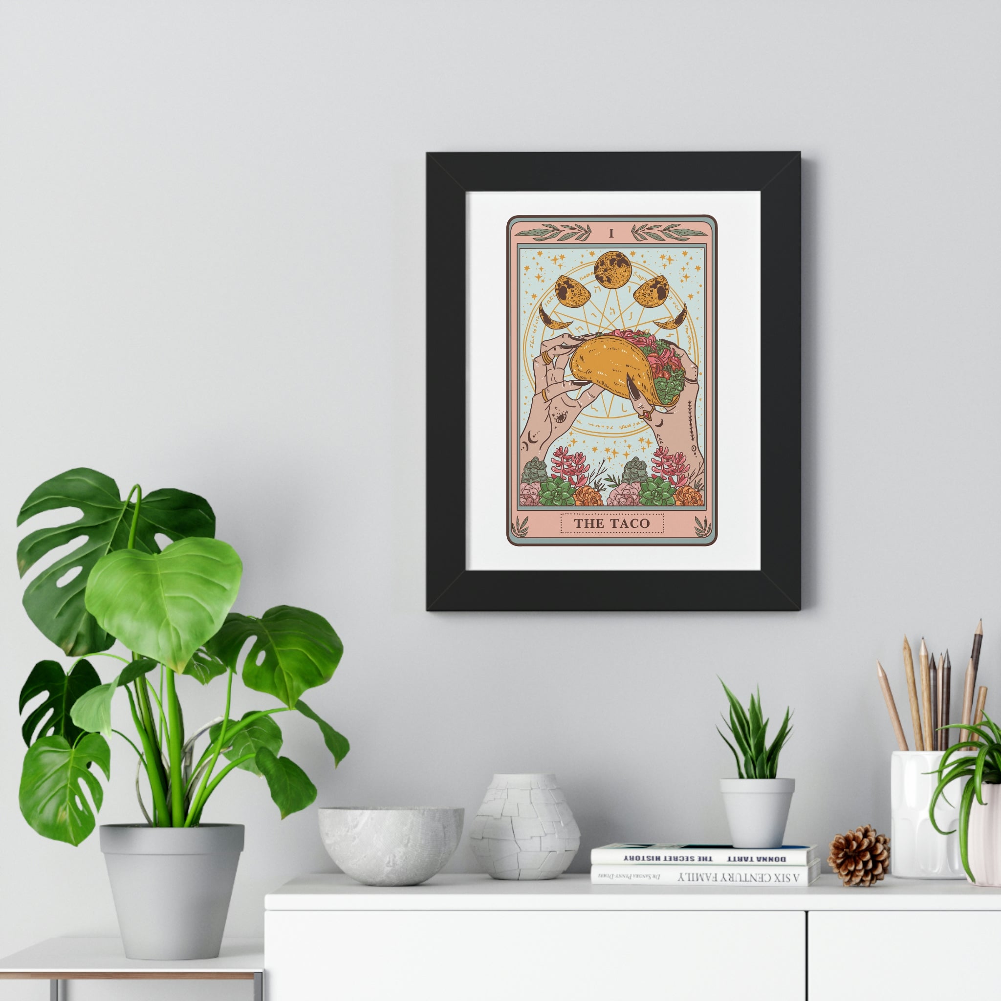 THE TACO // FRAMED POSTER PRINT