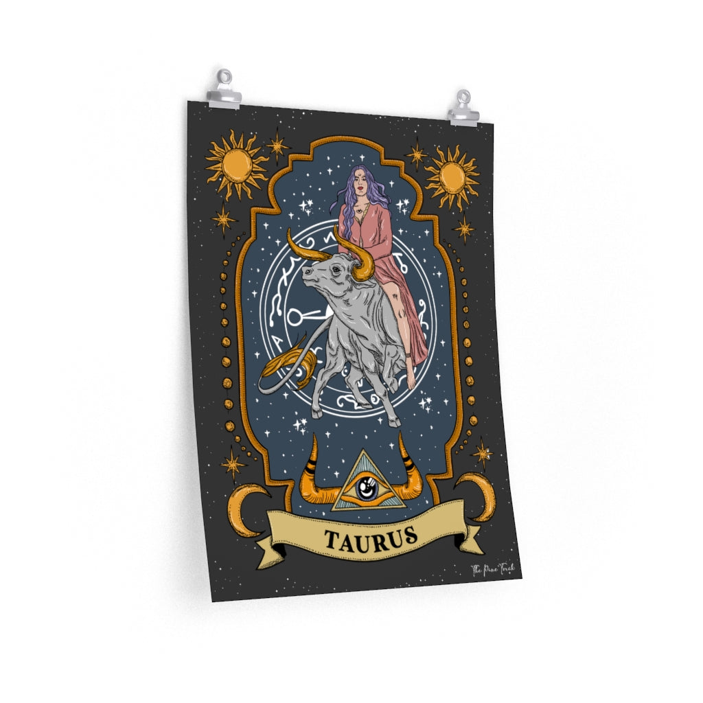 TAURUS // MATTE POSTER PRINT