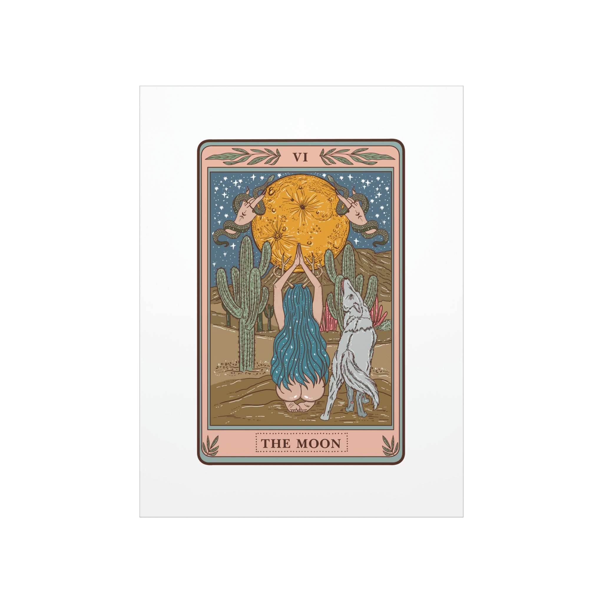 THE MOON // MATTE POSTER PRINT