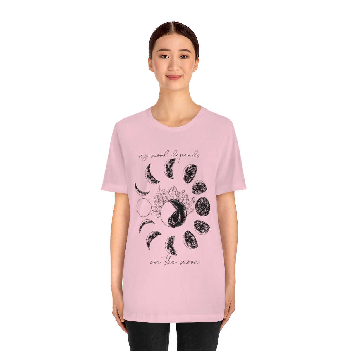 MY MOOD DEPENDS ON THE MOON // UNISEX TEE