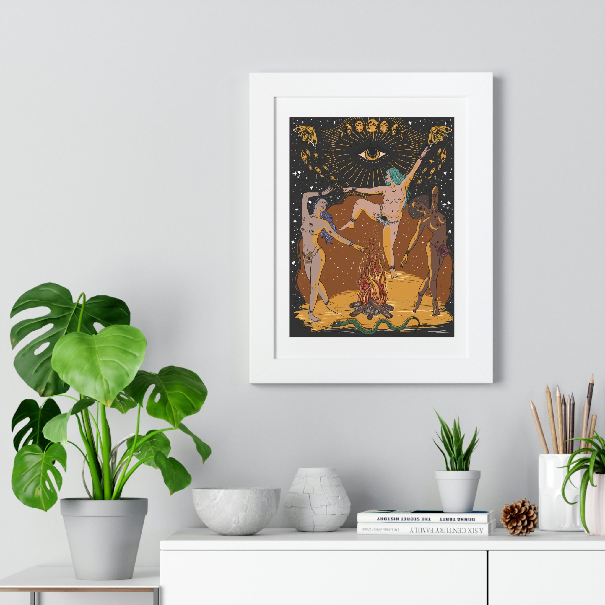 MOONDANCE // FRAMED POSTER PRINT