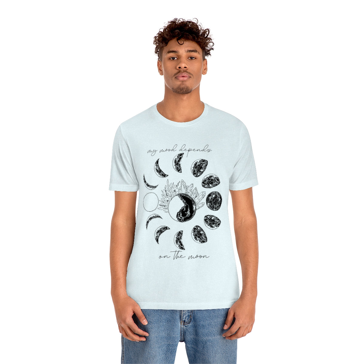 MY MOOD DEPENDS ON THE MOON // UNISEX TEE