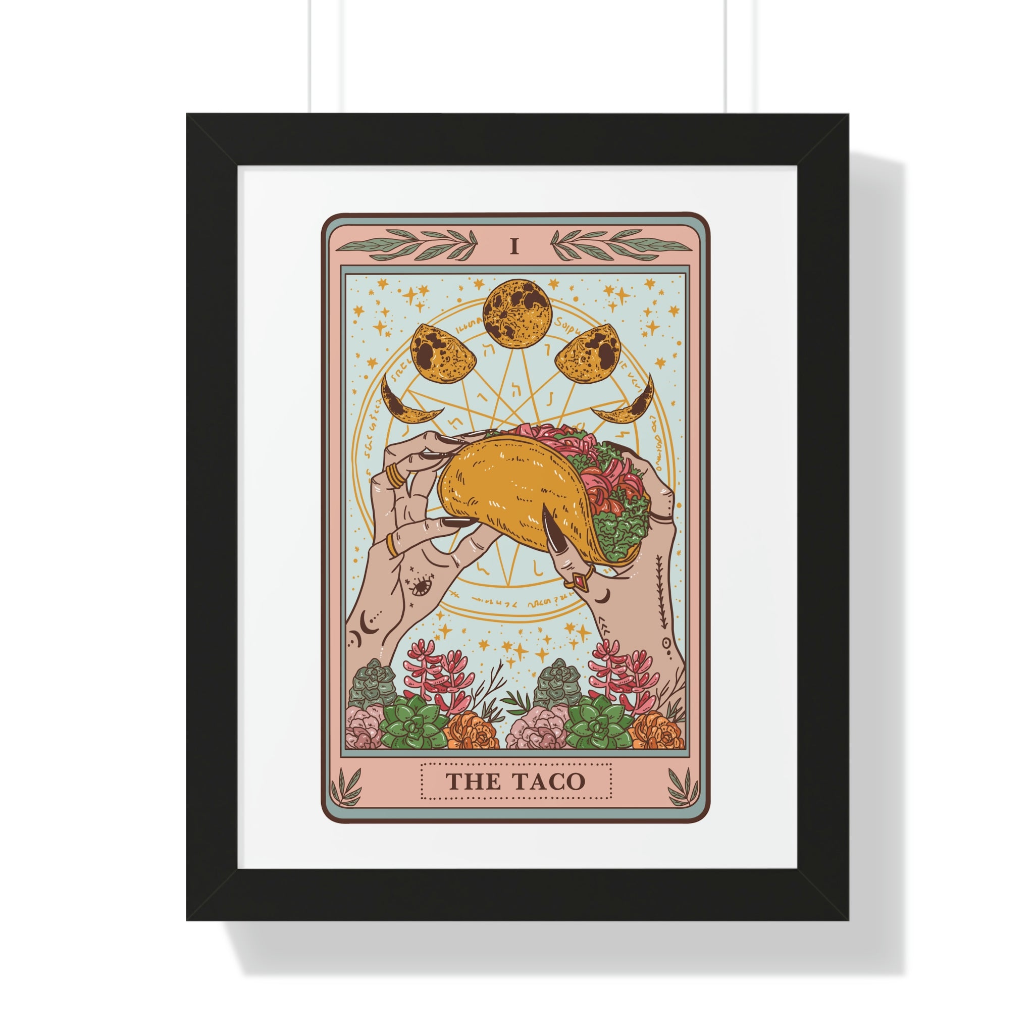 THE TACO // FRAMED POSTER PRINT