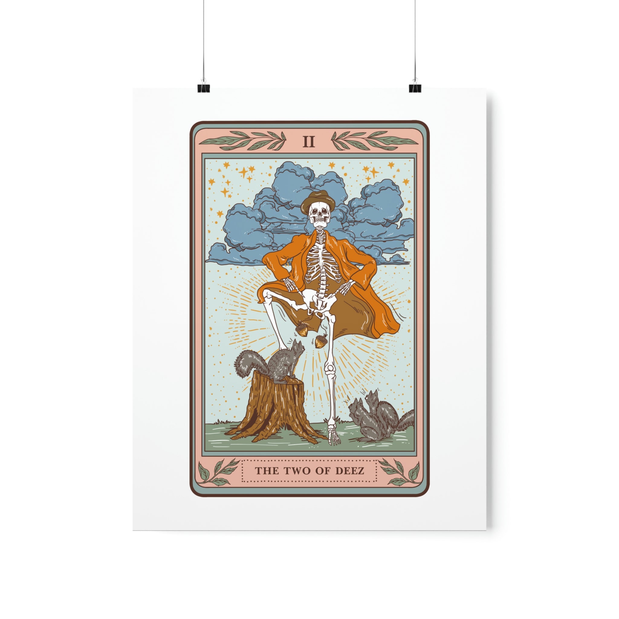 TWO OF DEEZ // MATTE POSTER PRINT