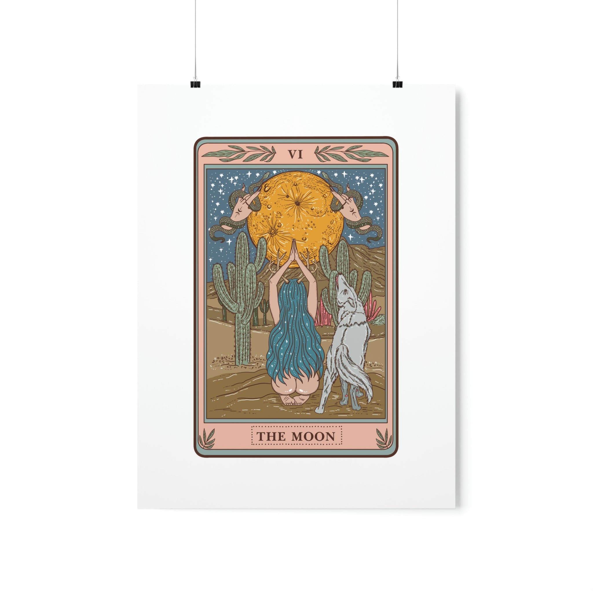 THE MOON // MATTE POSTER PRINT