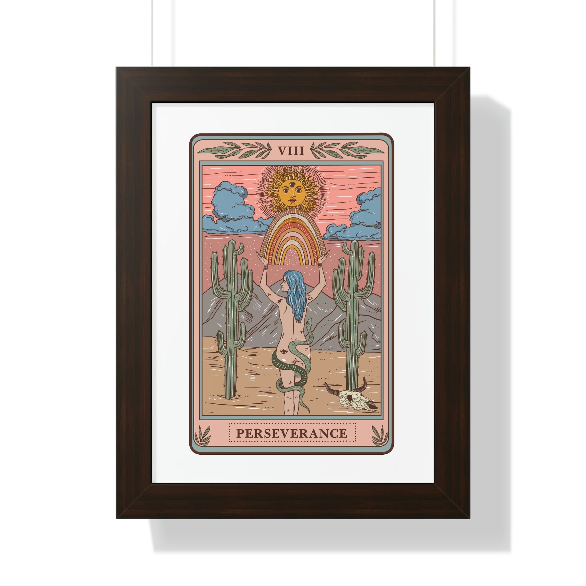 PERSEVERANCE // FRAMED POSTER PRINT