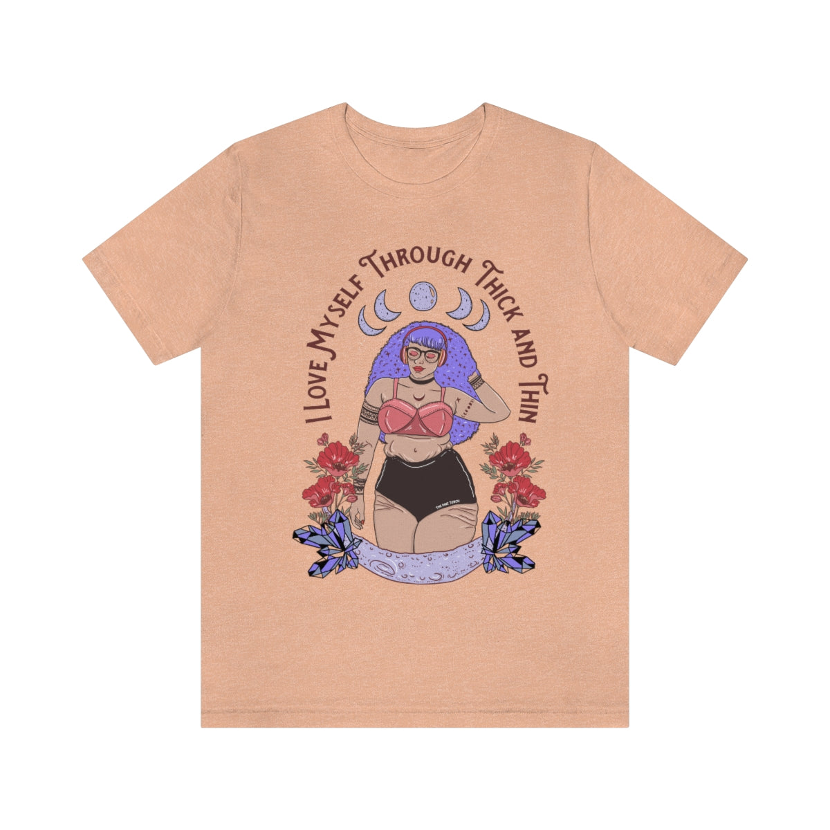 I LOVE MYSELF THROUGH THICK AND THIN // UNISEX TEE