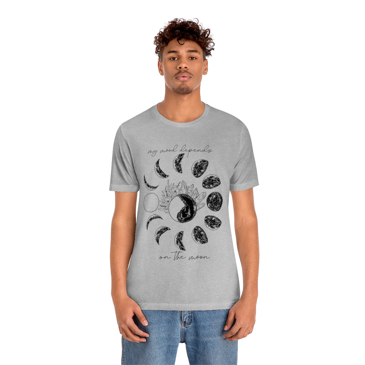 MY MOOD DEPENDS ON THE MOON // UNISEX TEE