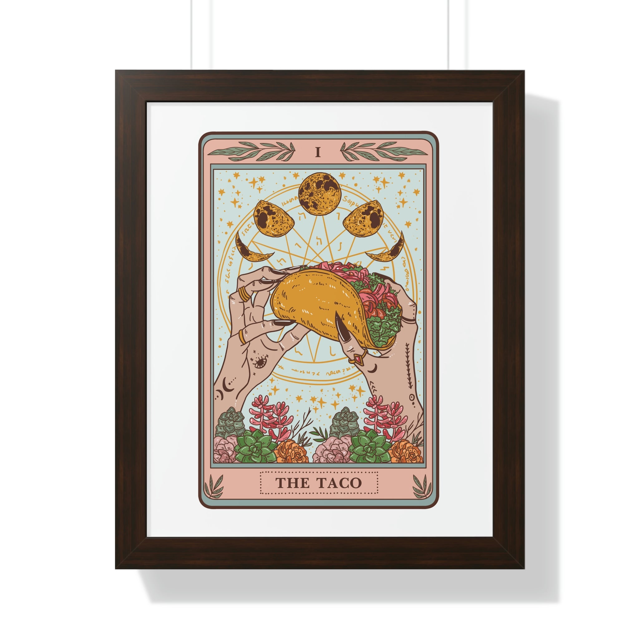 THE TACO // FRAMED POSTER PRINT