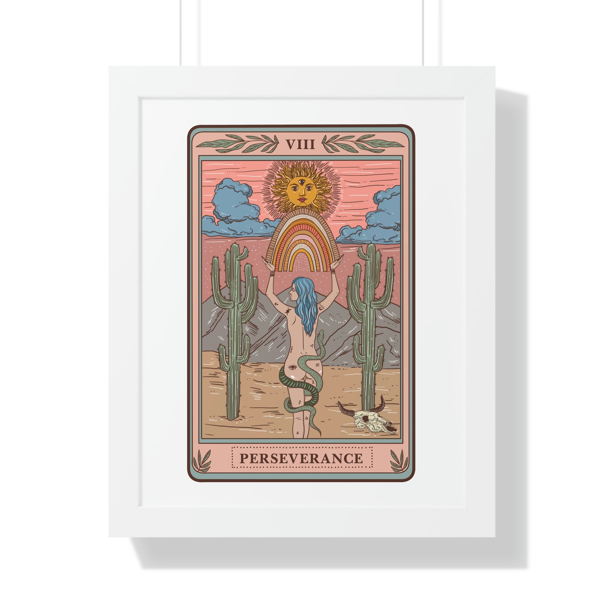 PERSEVERANCE // FRAMED POSTER PRINT