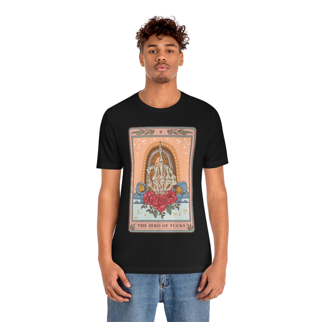 THE ZERO OF FUCKS // UNISEX TEE (3 colors)