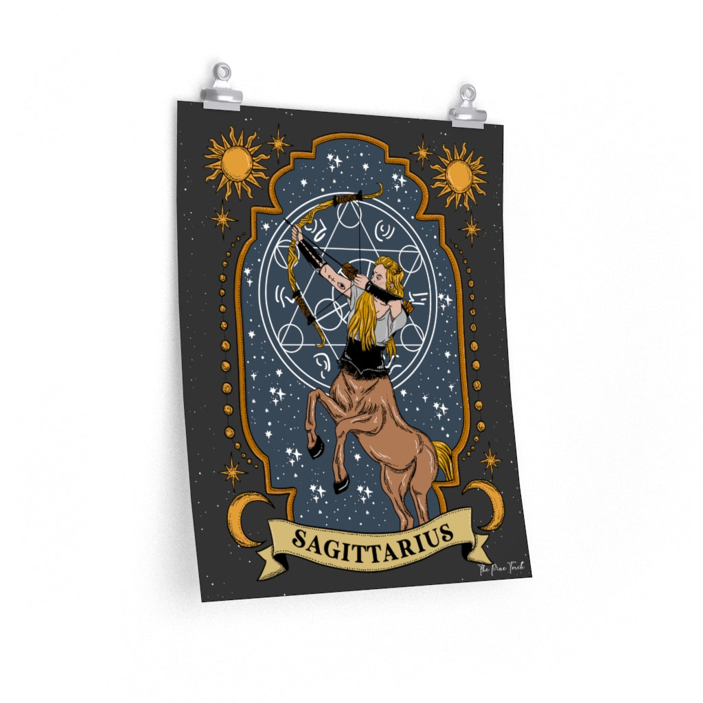SAGITTARIUS // MATTE POSTER PRINT