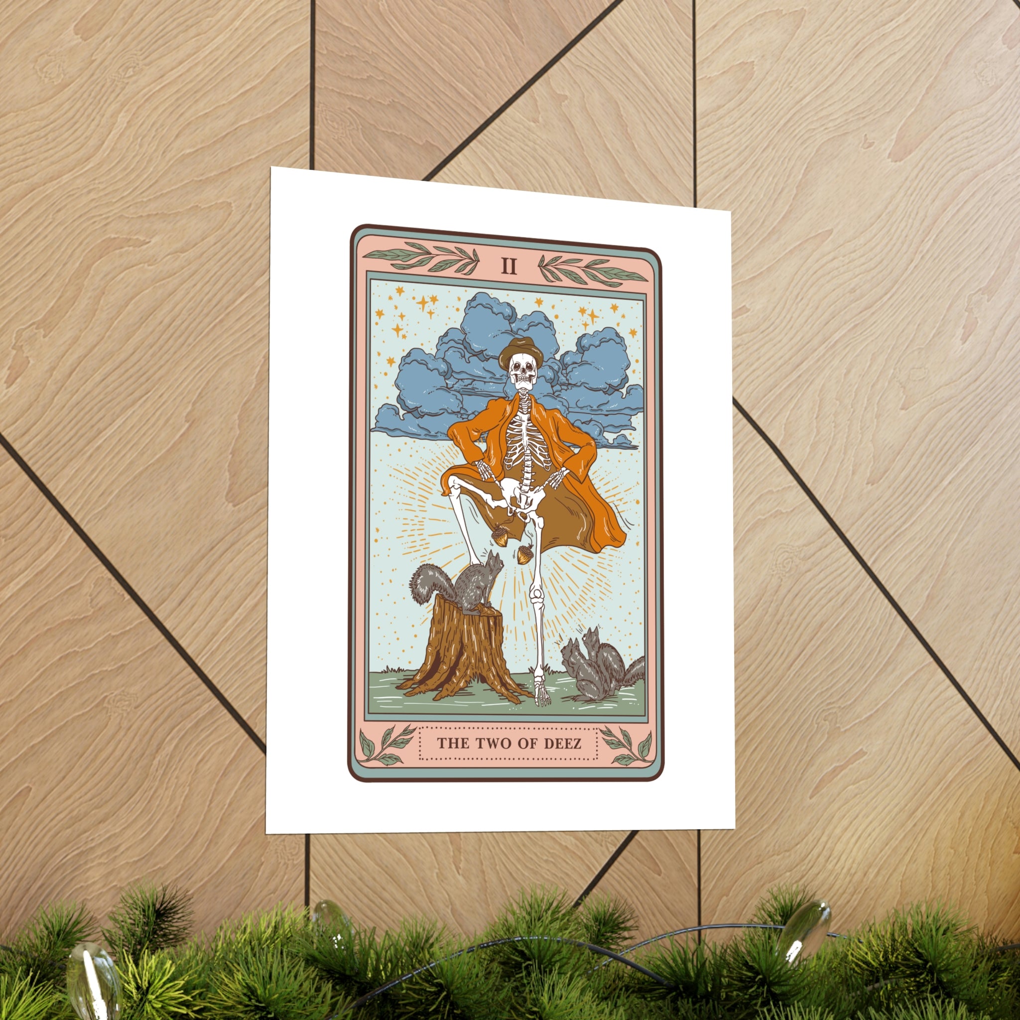 TWO OF DEEZ // MATTE POSTER PRINT