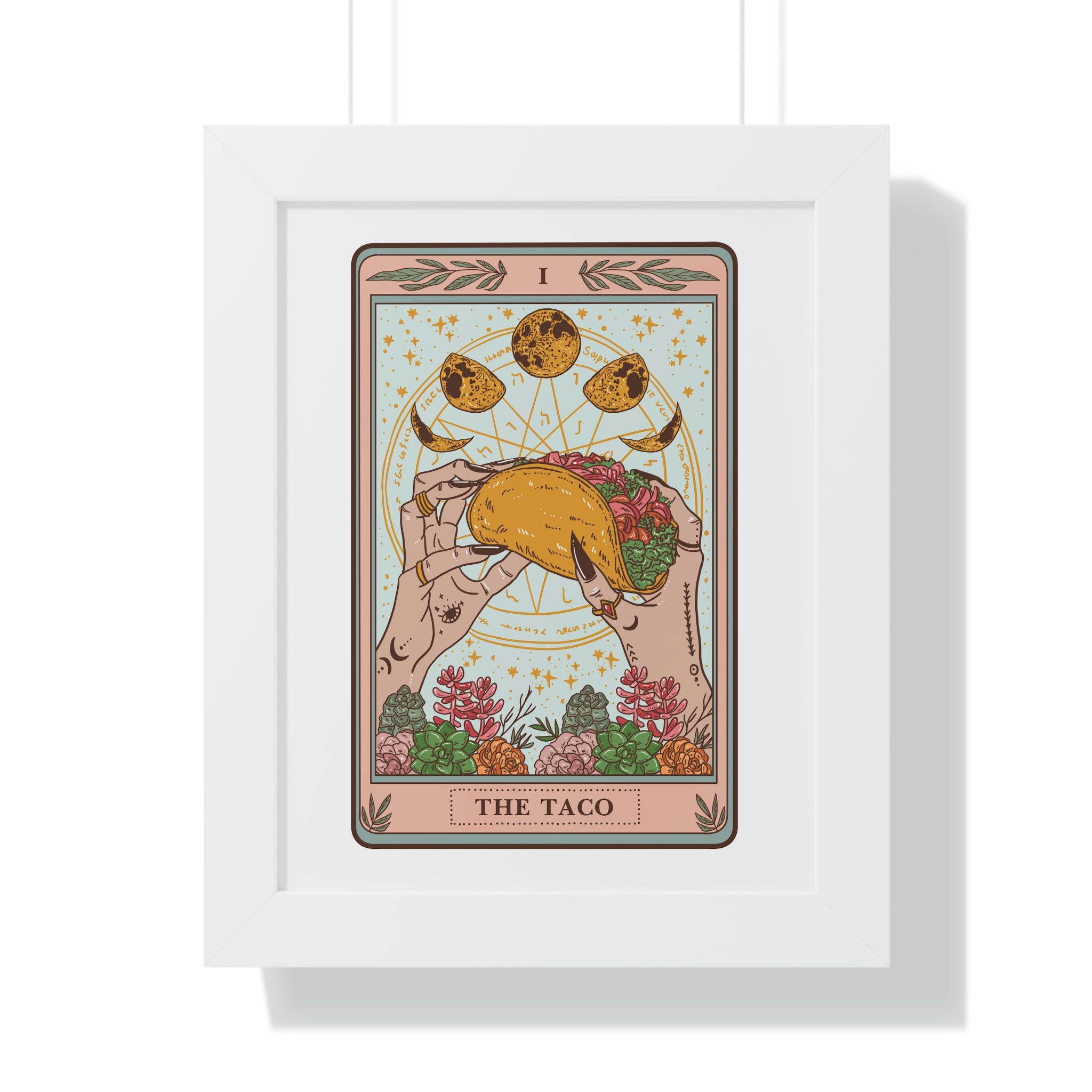 THE TACO // FRAMED POSTER PRINT