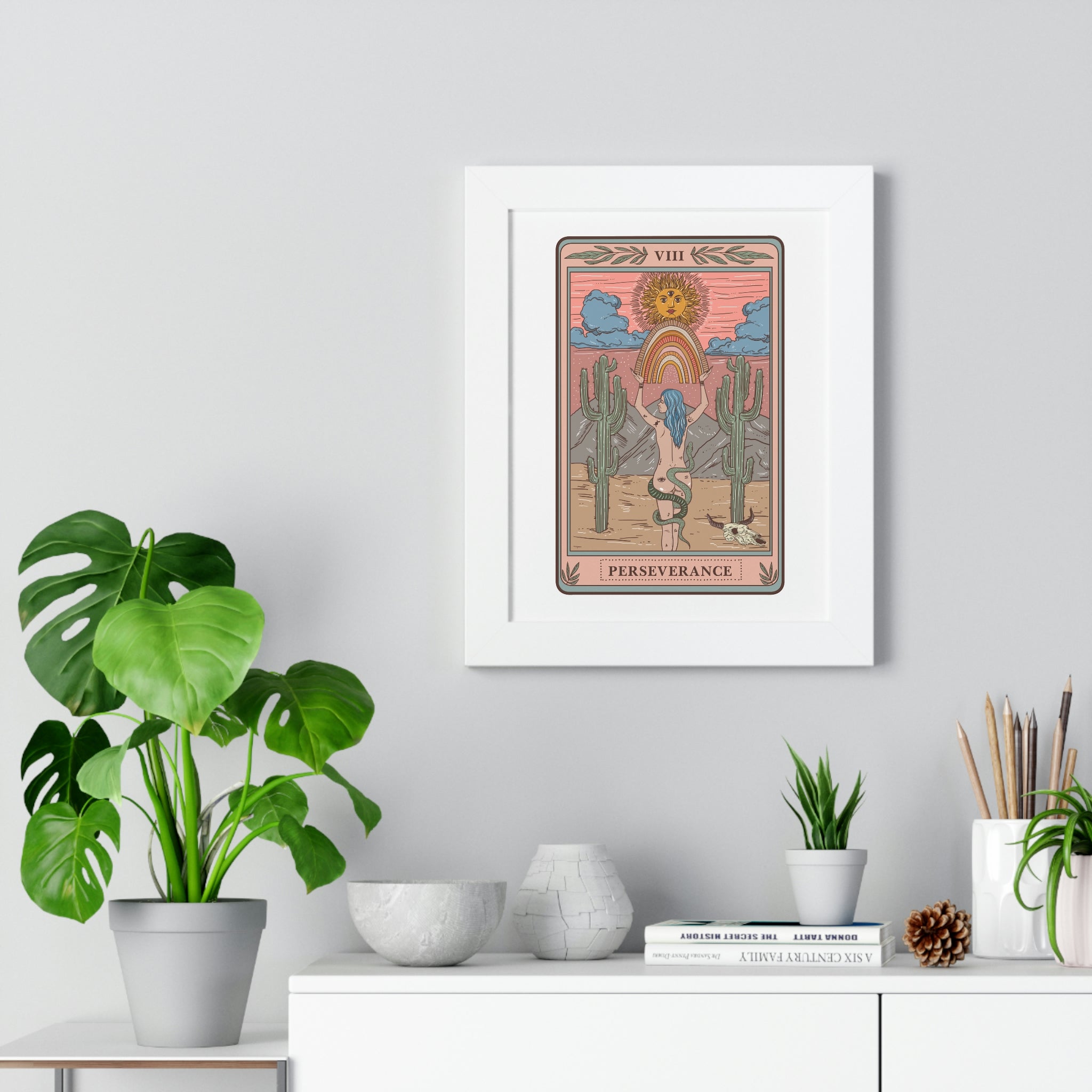 PERSEVERANCE // FRAMED POSTER PRINT