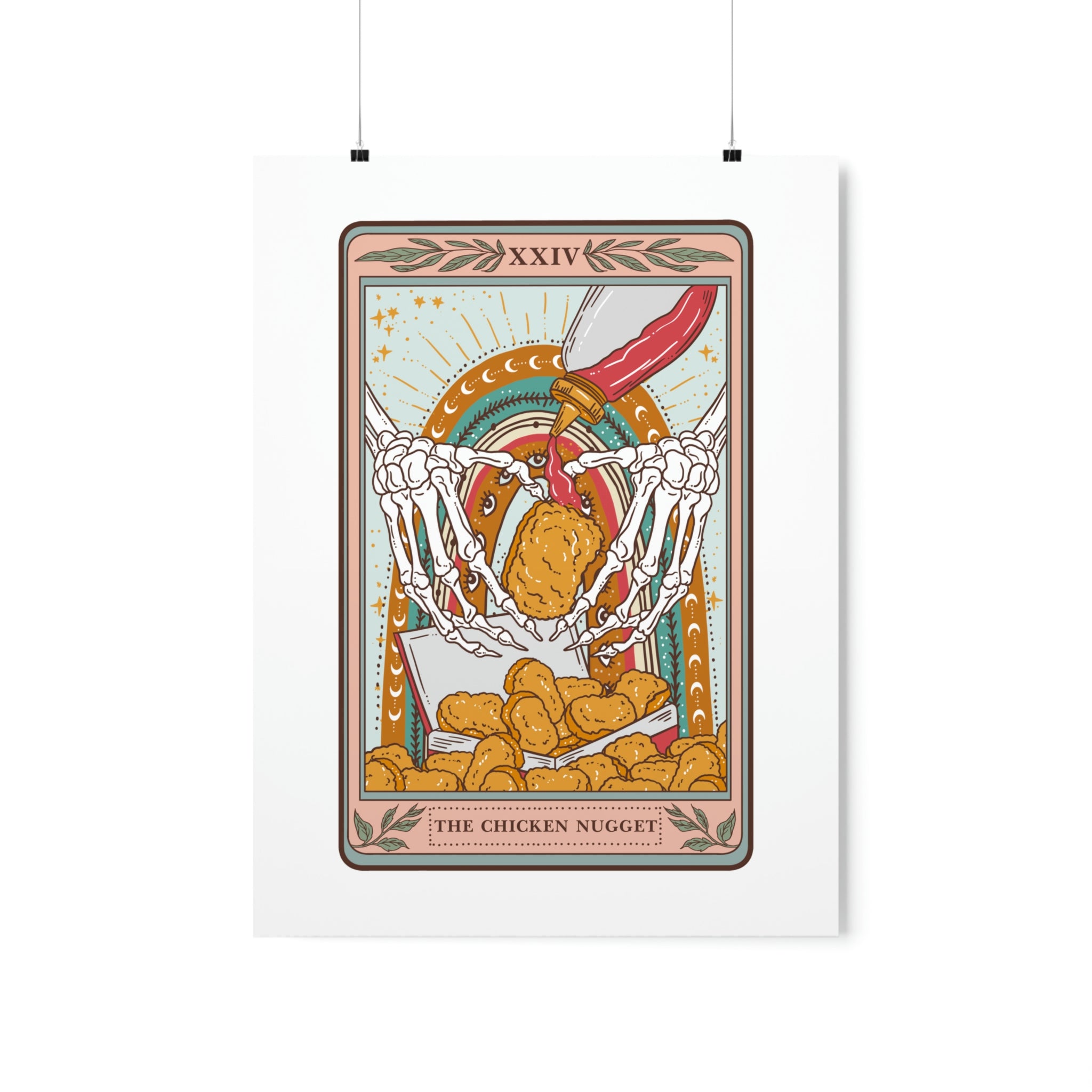 THE CHICKEN NUGGET // MATTE POSTER PRINT