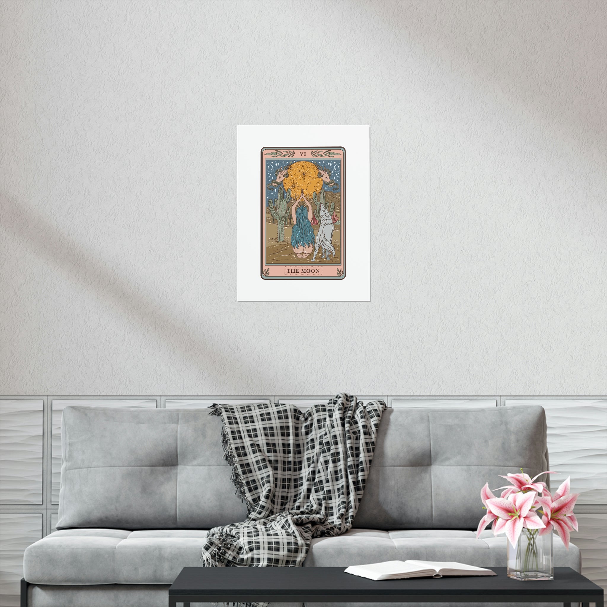 THE MOON // MATTE POSTER PRINT
