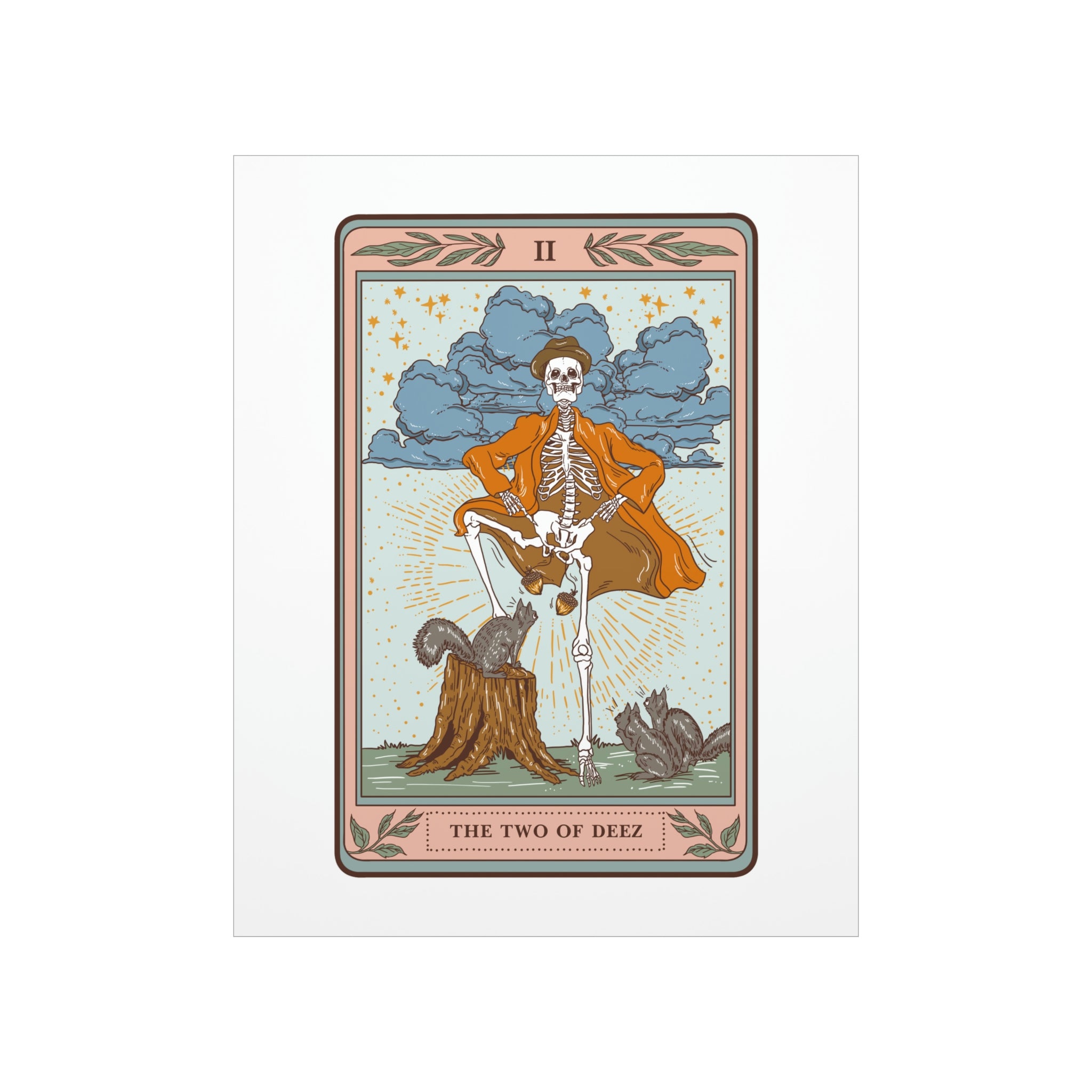 TWO OF DEEZ // MATTE POSTER PRINT