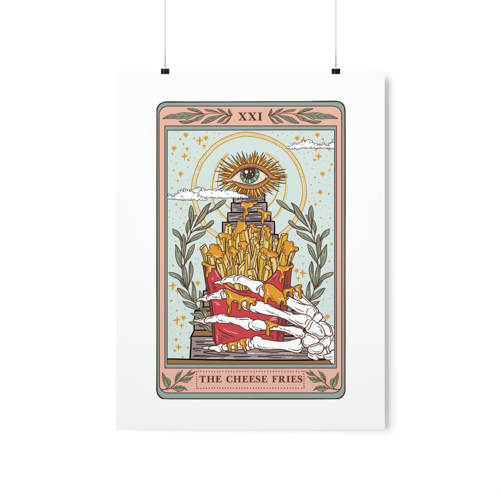 THE CHEESE FRIES // MATTE POSTER PRINT