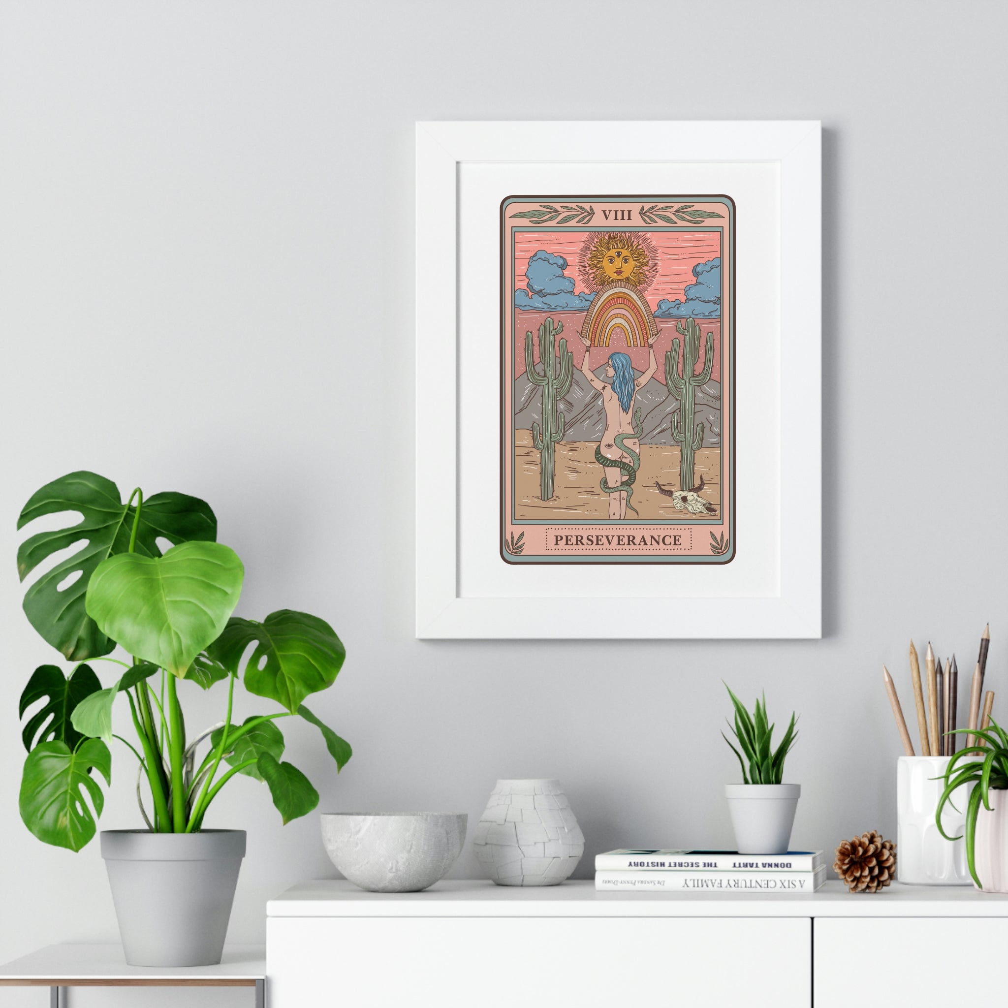 PERSEVERANCE // FRAMED POSTER PRINT