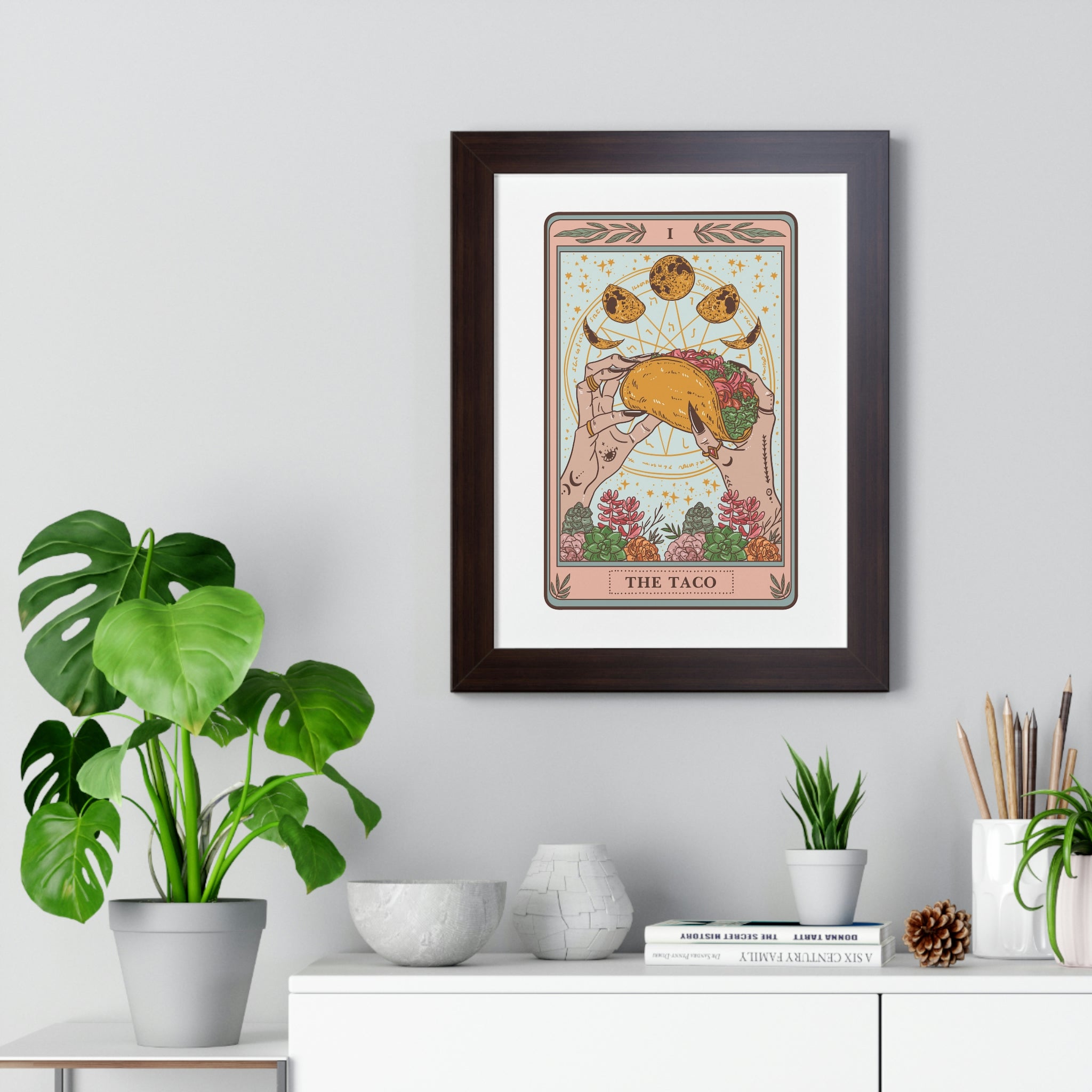 THE TACO // FRAMED POSTER PRINT