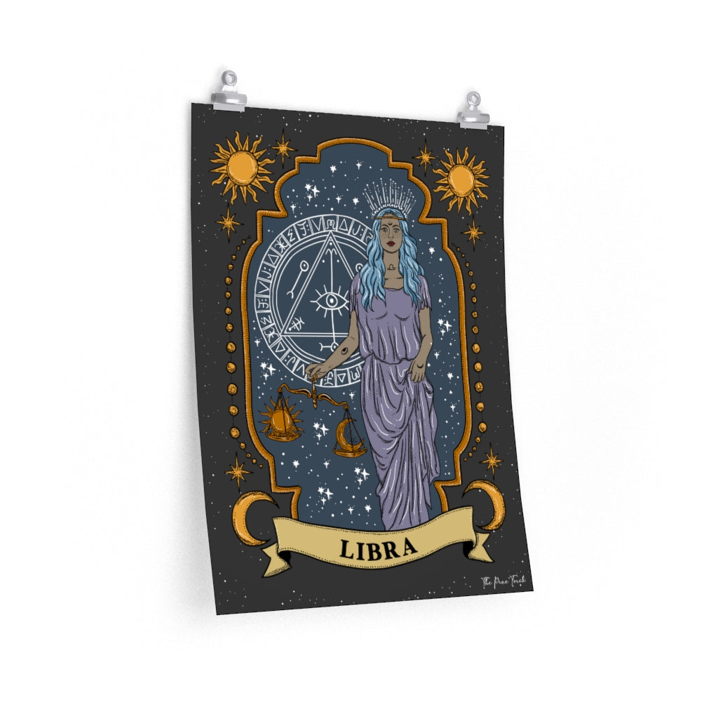 LIBRA // MATTE POSTER PRINT
