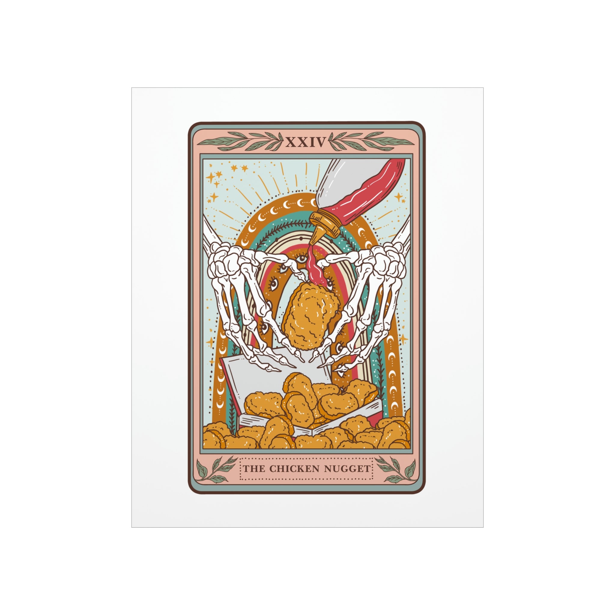 THE CHICKEN NUGGET // MATTE POSTER PRINT