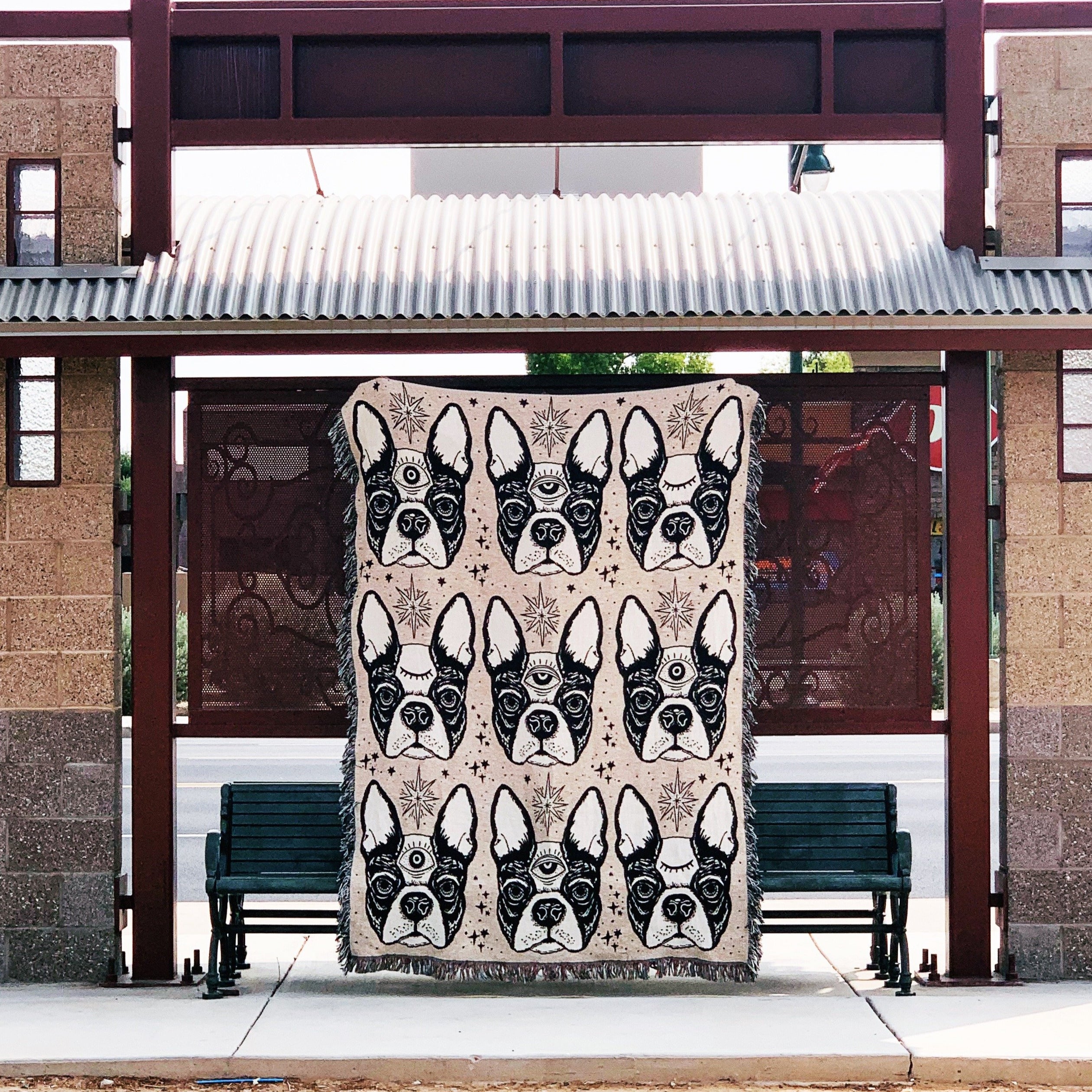 LIKE A BOSS // WOVEN FRINGE BLANKET